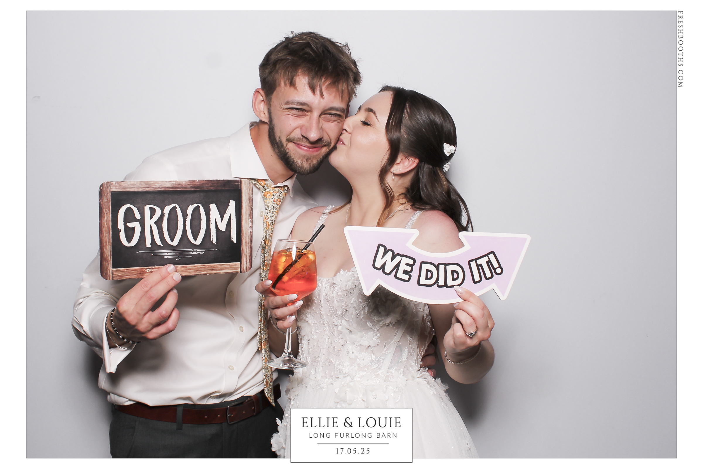 Wedding of Ellie & Louie | View more photos from the event at gallery.freshbooths.com/u/FreshBooths/Wedding-of-Ellie-Louie