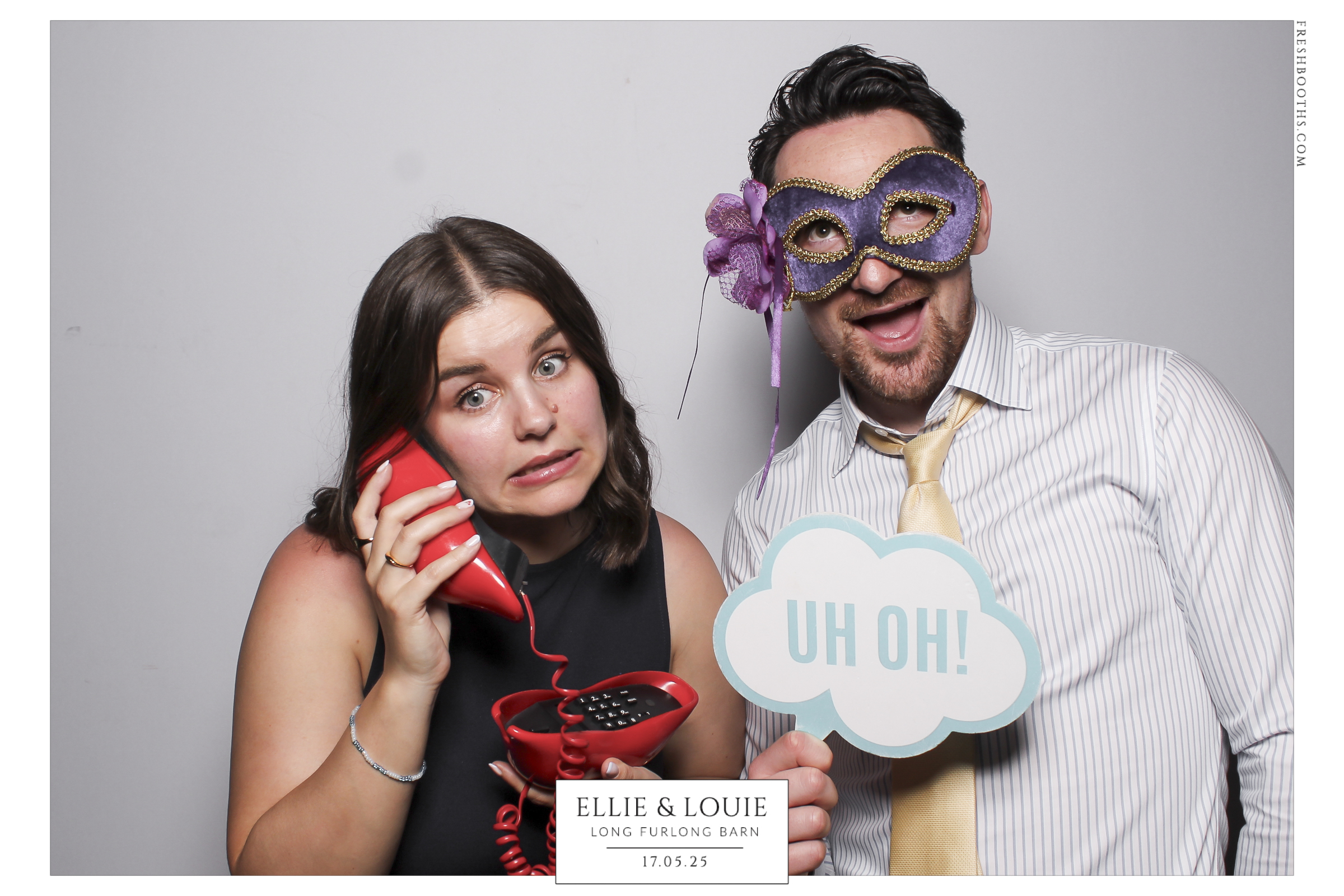 Wedding of Ellie & Louie | View more photos from the event at gallery.freshbooths.com/u/FreshBooths/Wedding-of-Ellie-Louie