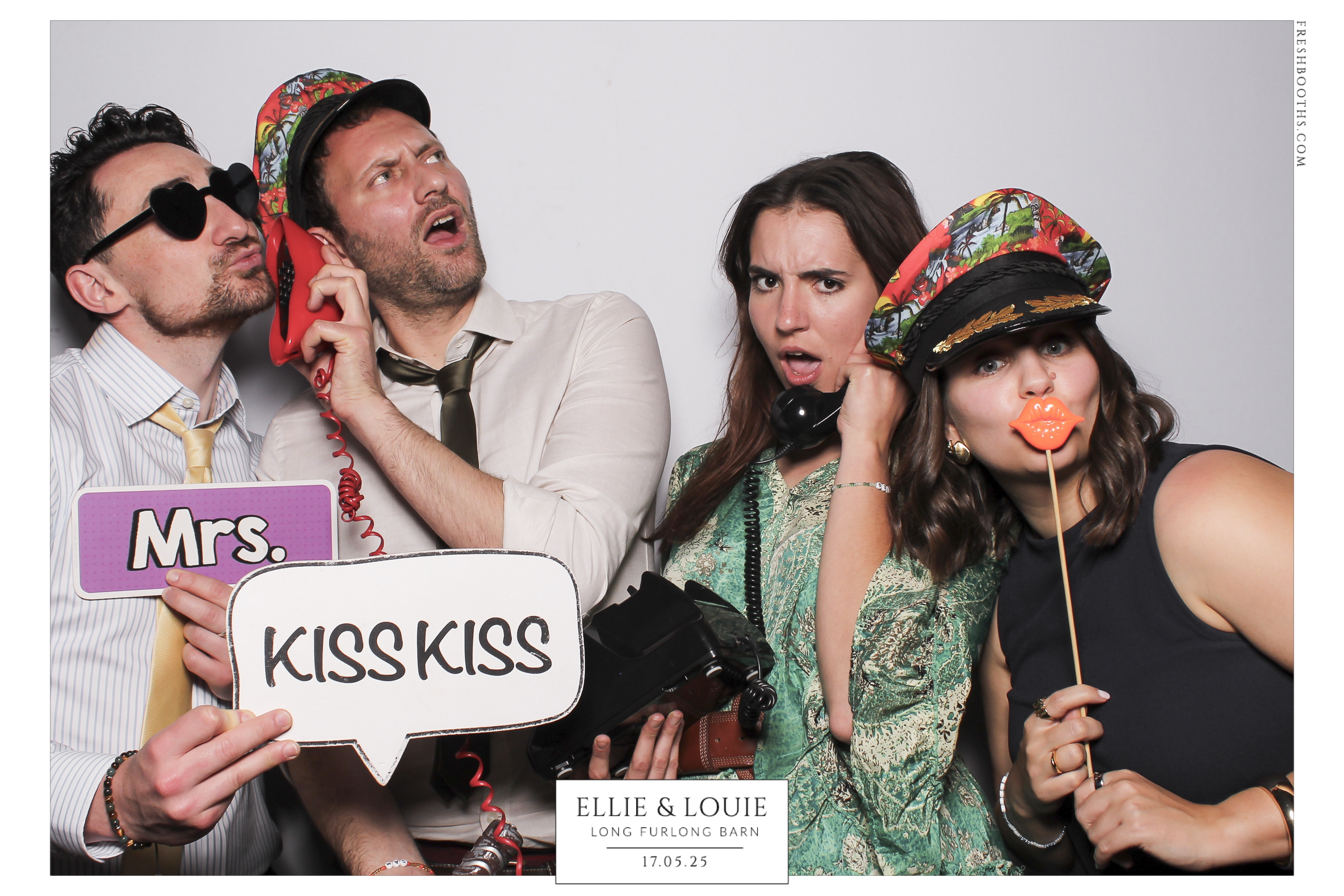 Wedding of Ellie & Louie | View more photos from the event at gallery.freshbooths.com/u/FreshBooths/Wedding-of-Ellie-Louie