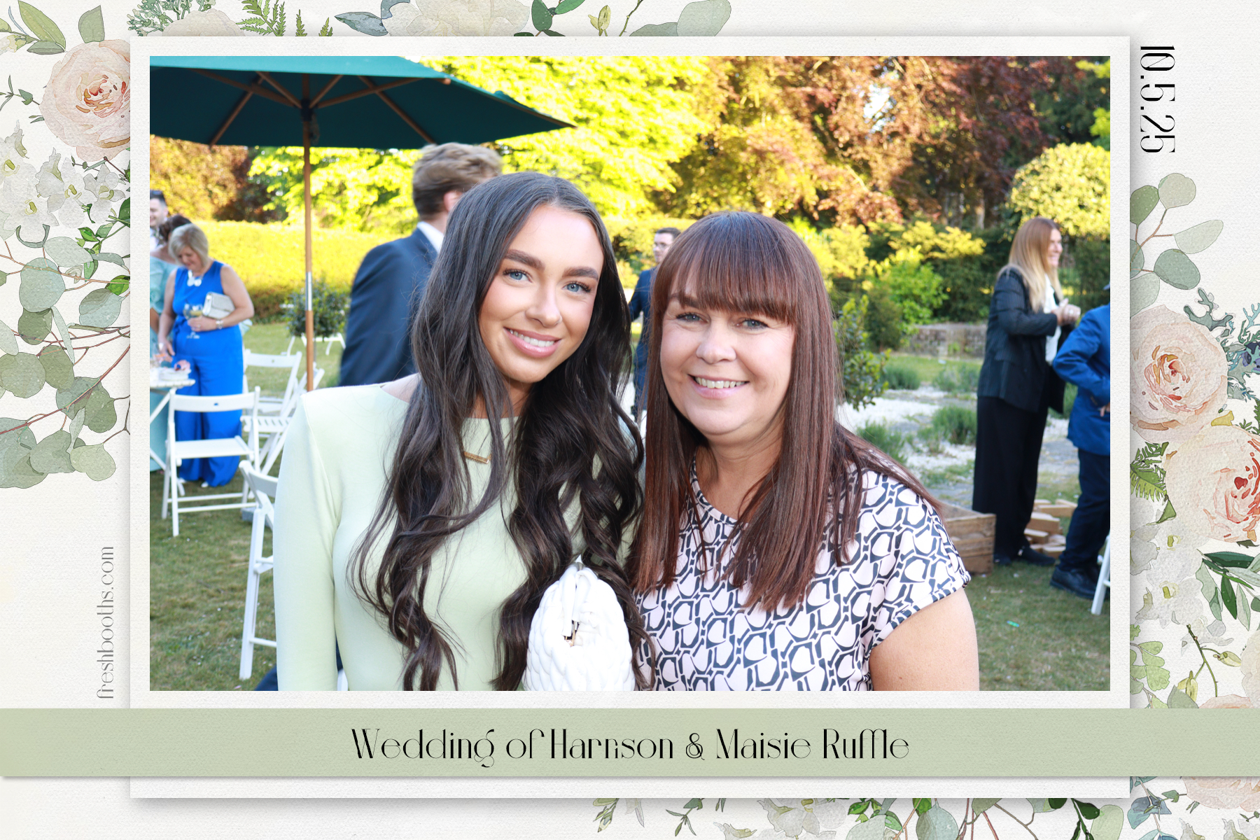 Wedding of Harrison and Maisie | View more photos from the event at gallery.freshbooths.com/u/FreshBooths/Wedding-of-Harrison-and-Maisie