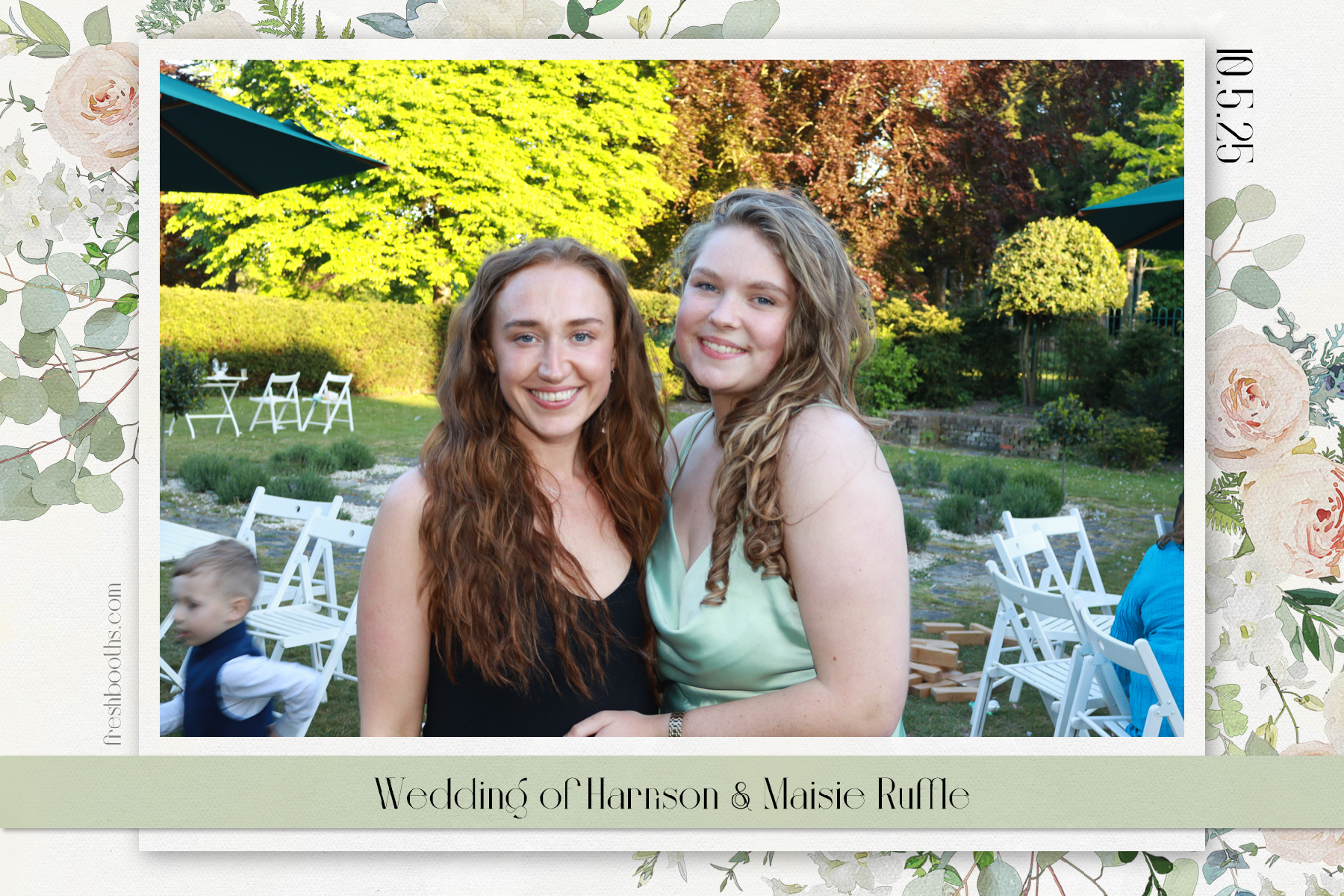 Wedding of Harrison and Maisie | View more photos from the event at gallery.freshbooths.com/u/FreshBooths/Wedding-of-Harrison-and-Maisie