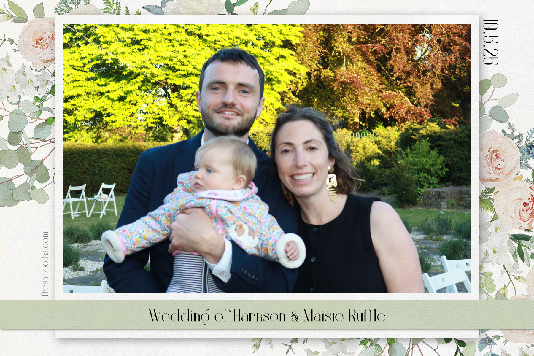 Wedding of Harrison and Maisie | View more photos from the event at gallery.freshbooths.com/u/FreshBooths/Wedding-of-Harrison-and-Maisie