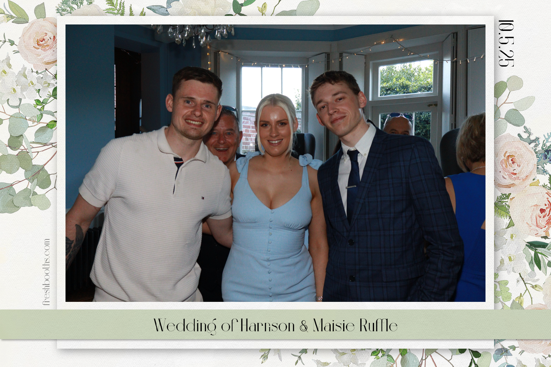 Wedding of Harrison and Maisie | View more photos from the event at gallery.freshbooths.com/u/FreshBooths/Wedding-of-Harrison-and-Maisie