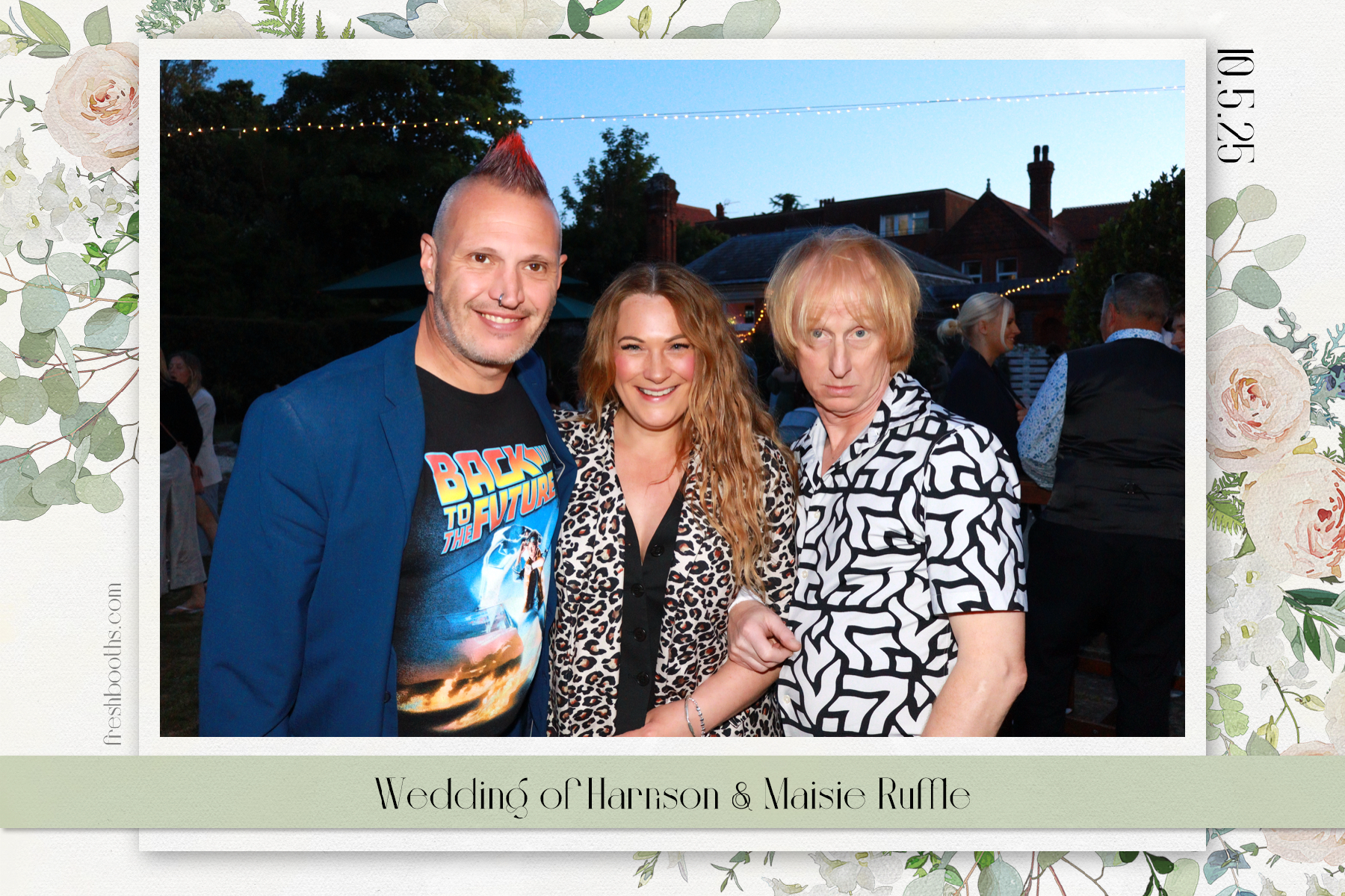 Wedding of Harrison and Maisie | View more photos from the event at gallery.freshbooths.com/u/FreshBooths/Wedding-of-Harrison-and-Maisie