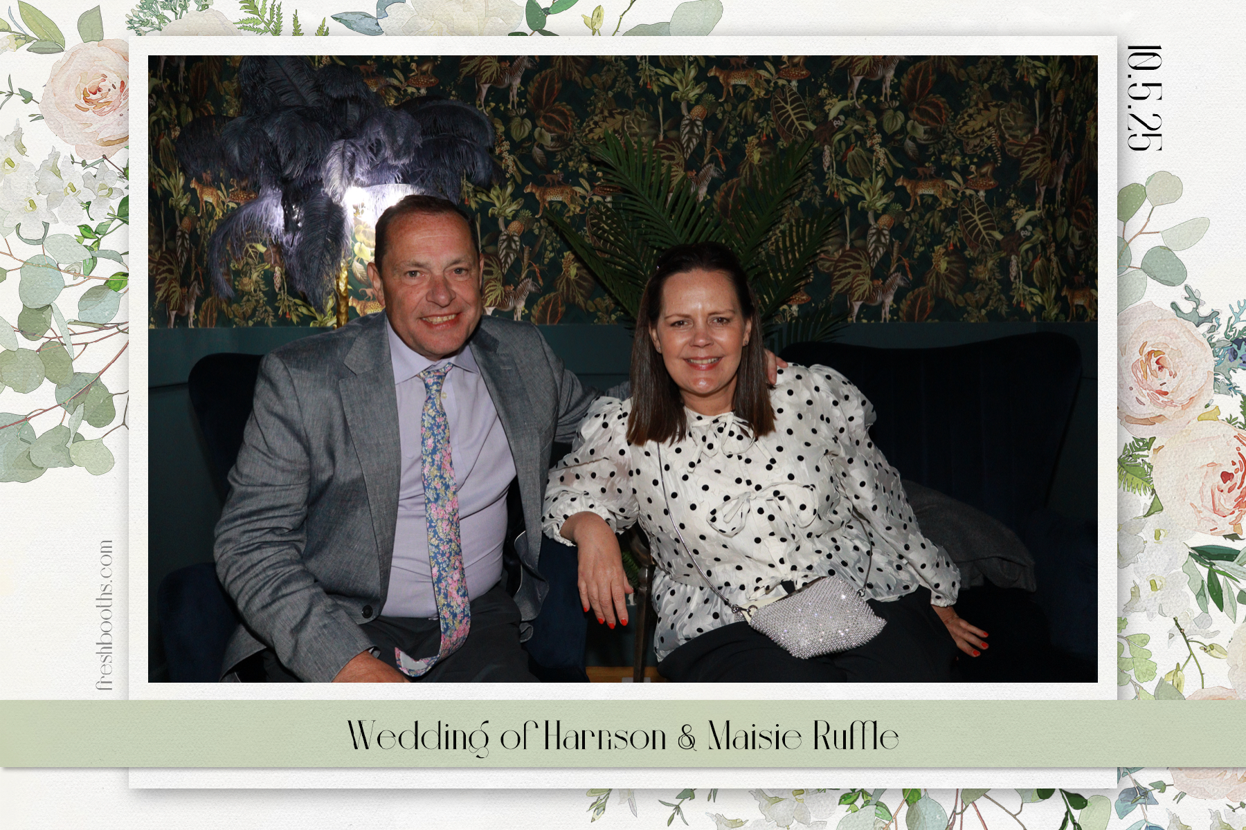 Wedding of Harrison and Maisie | View more photos from the event at gallery.freshbooths.com/u/FreshBooths/Wedding-of-Harrison-and-Maisie