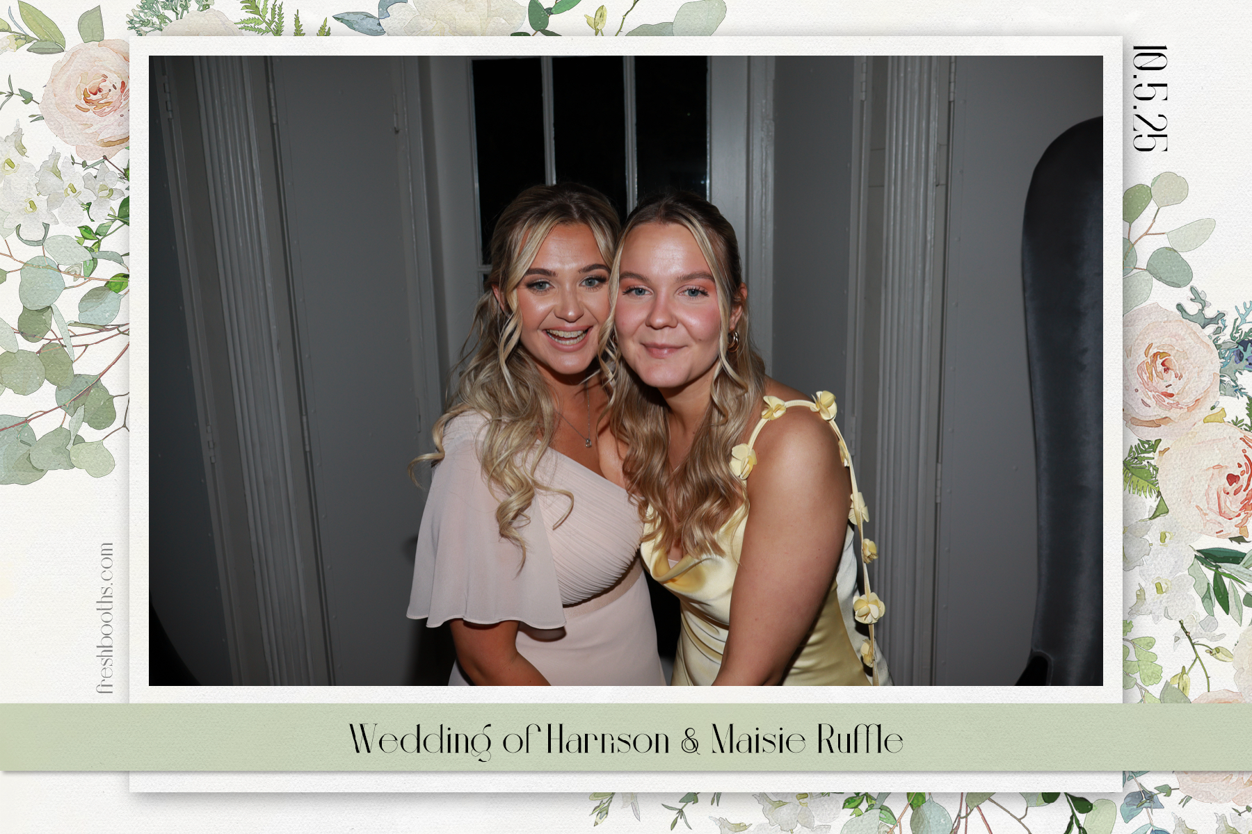 Wedding of Harrison and Maisie | View more photos from the event at gallery.freshbooths.com/u/FreshBooths/Wedding-of-Harrison-and-Maisie