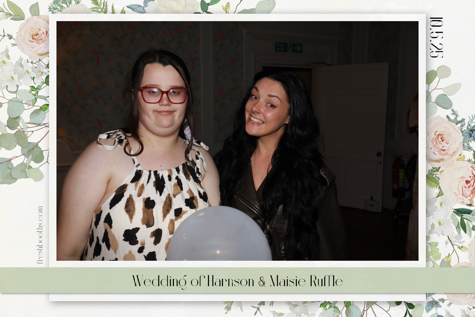 Wedding of Harrison and Maisie | View more photos from the event at gallery.freshbooths.com/u/FreshBooths/Wedding-of-Harrison-and-Maisie