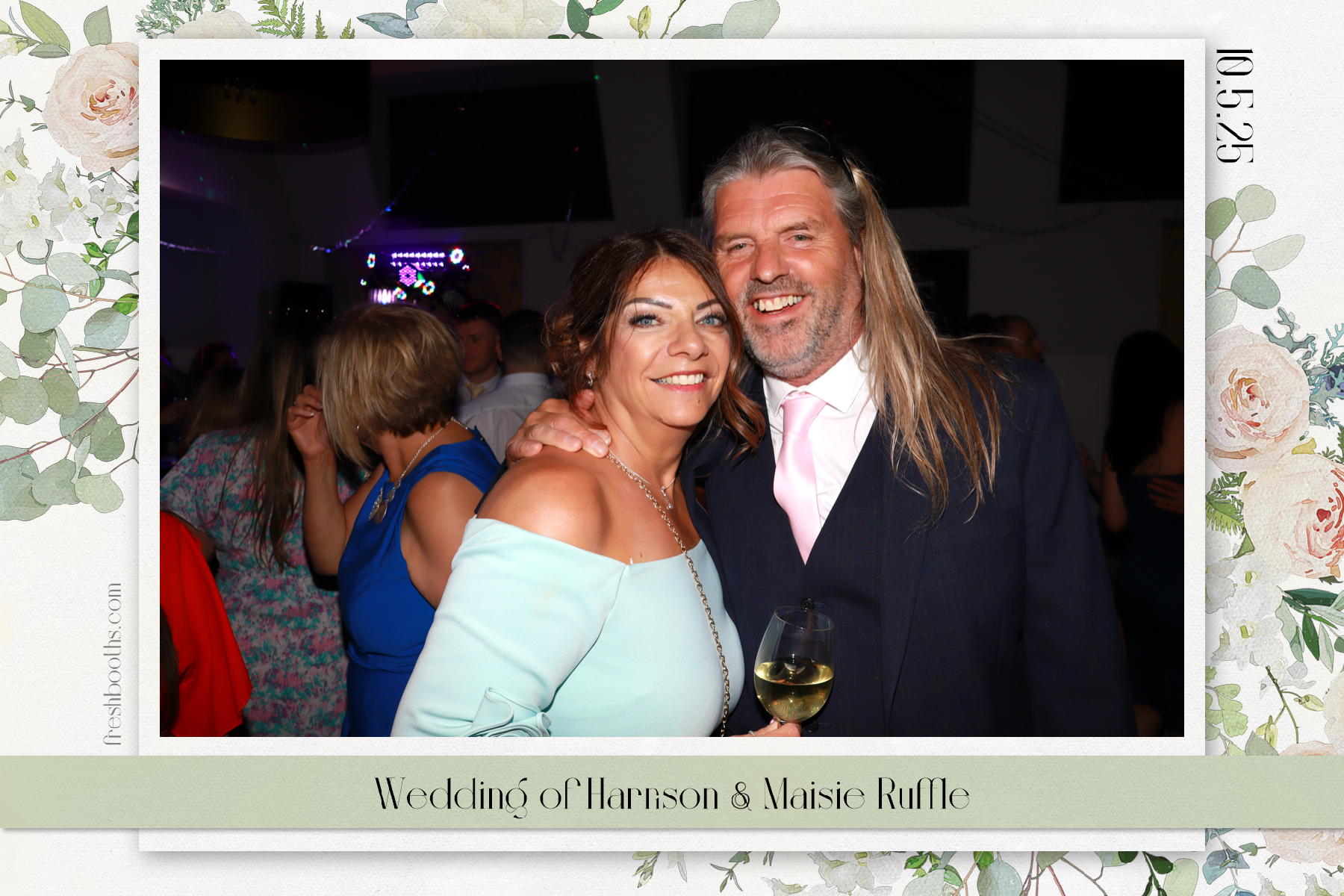 Wedding of Harrison and Maisie | View more photos from the event at gallery.freshbooths.com/u/FreshBooths/Wedding-of-Harrison-and-Maisie