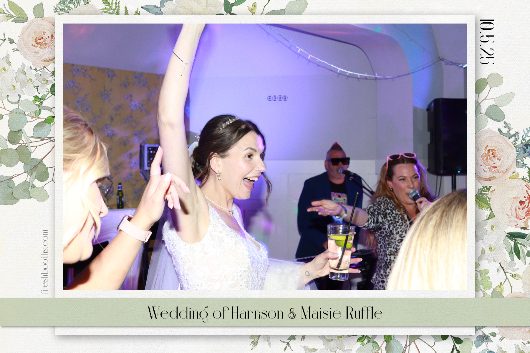 Wedding of Harrison and Maisie | View more photos from the event at gallery.freshbooths.com/u/FreshBooths/Wedding-of-Harrison-and-Maisie