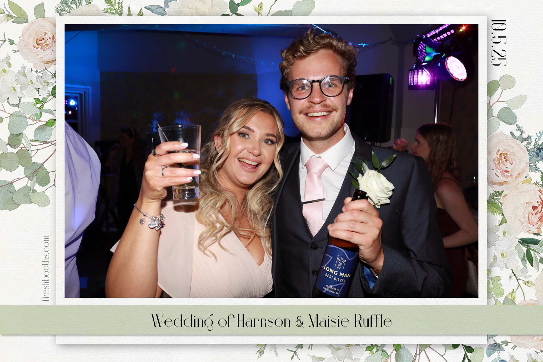 Wedding of Harrison and Maisie | View more photos from the event at gallery.freshbooths.com/u/FreshBooths/Wedding-of-Harrison-and-Maisie