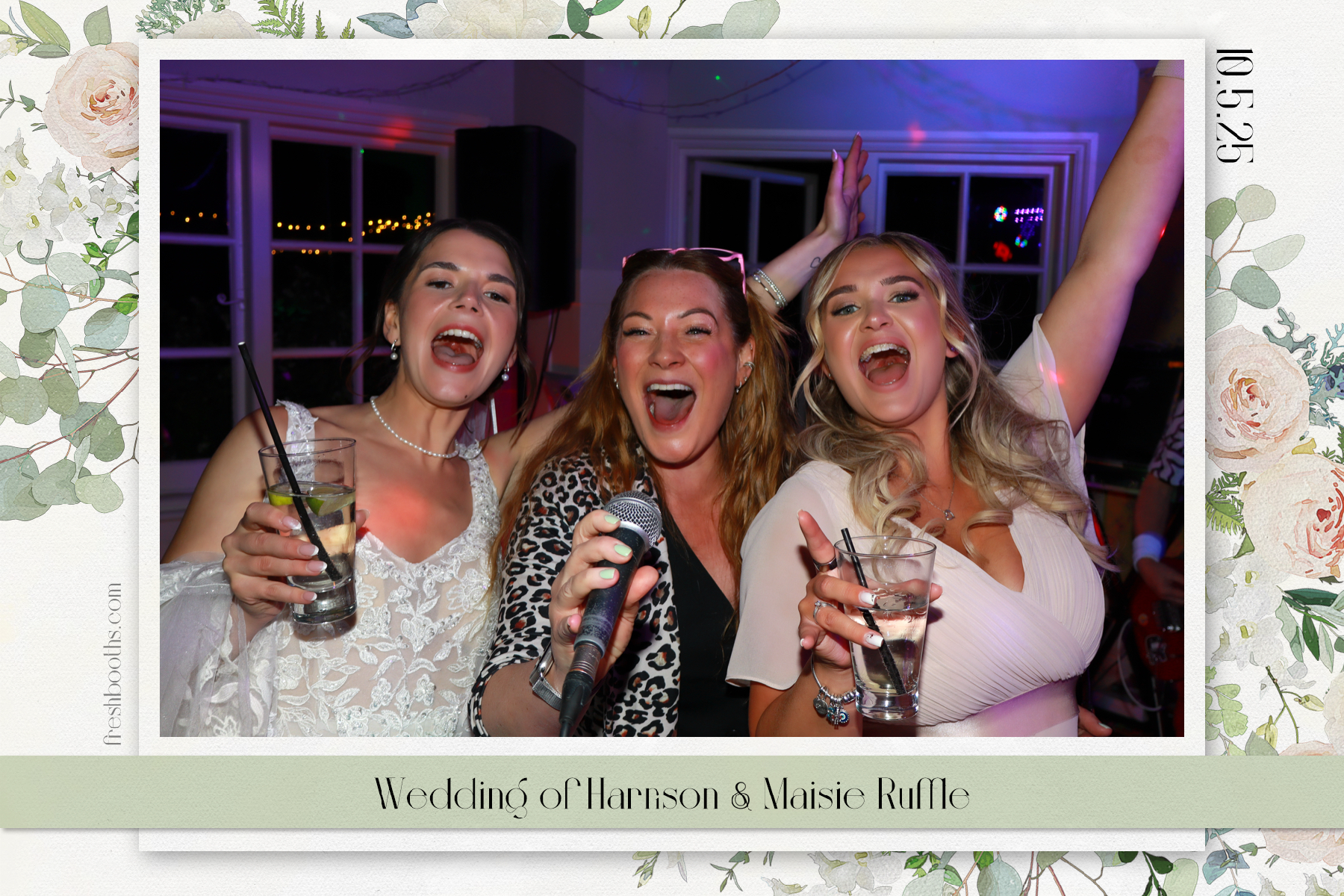 Wedding of Harrison and Maisie | View more photos from the event at gallery.freshbooths.com/u/FreshBooths/Wedding-of-Harrison-and-Maisie