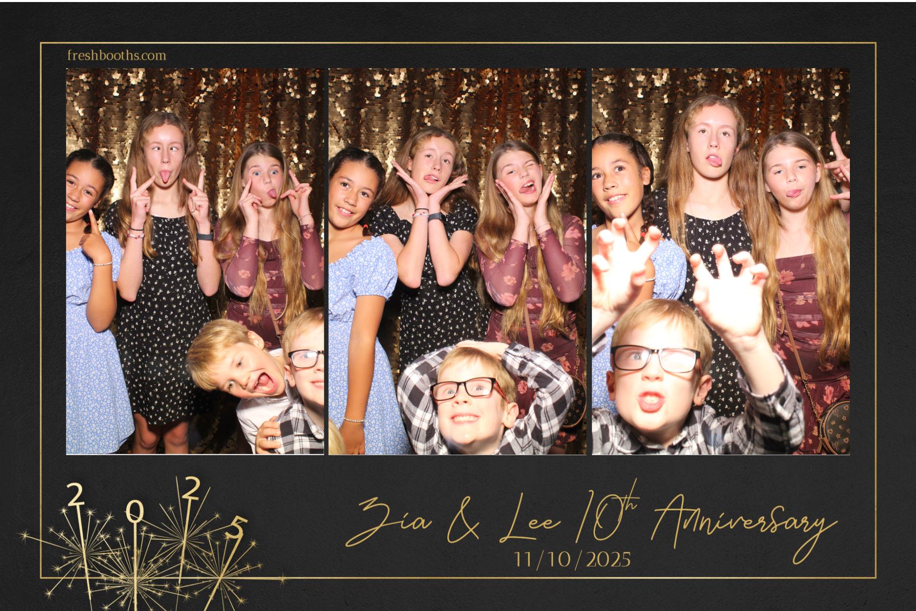 Zia & Lee 10 Year Wedding Anniversary  | View more photos from the event at gallery.freshbooths.com/u/FreshBooths/Zia-Lee-10-Year-Wedding-Anniversary