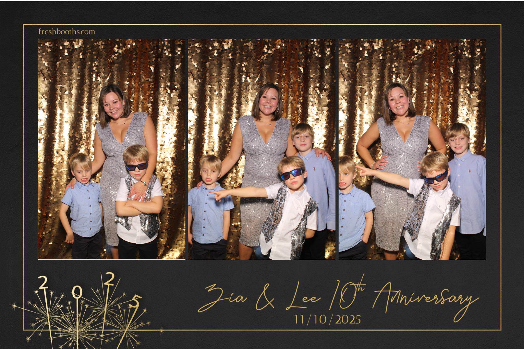 Zia & Lee 10 Year Wedding Anniversary  | View more photos from the event at gallery.freshbooths.com/u/FreshBooths/Zia-Lee-10-Year-Wedding-Anniversary