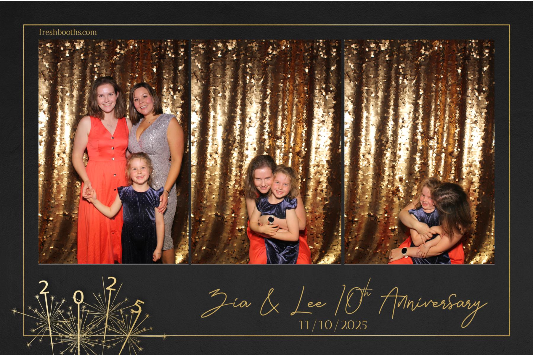 Zia & Lee 10 Year Wedding Anniversary  | View more photos from the event at gallery.freshbooths.com/u/FreshBooths/Zia-Lee-10-Year-Wedding-Anniversary