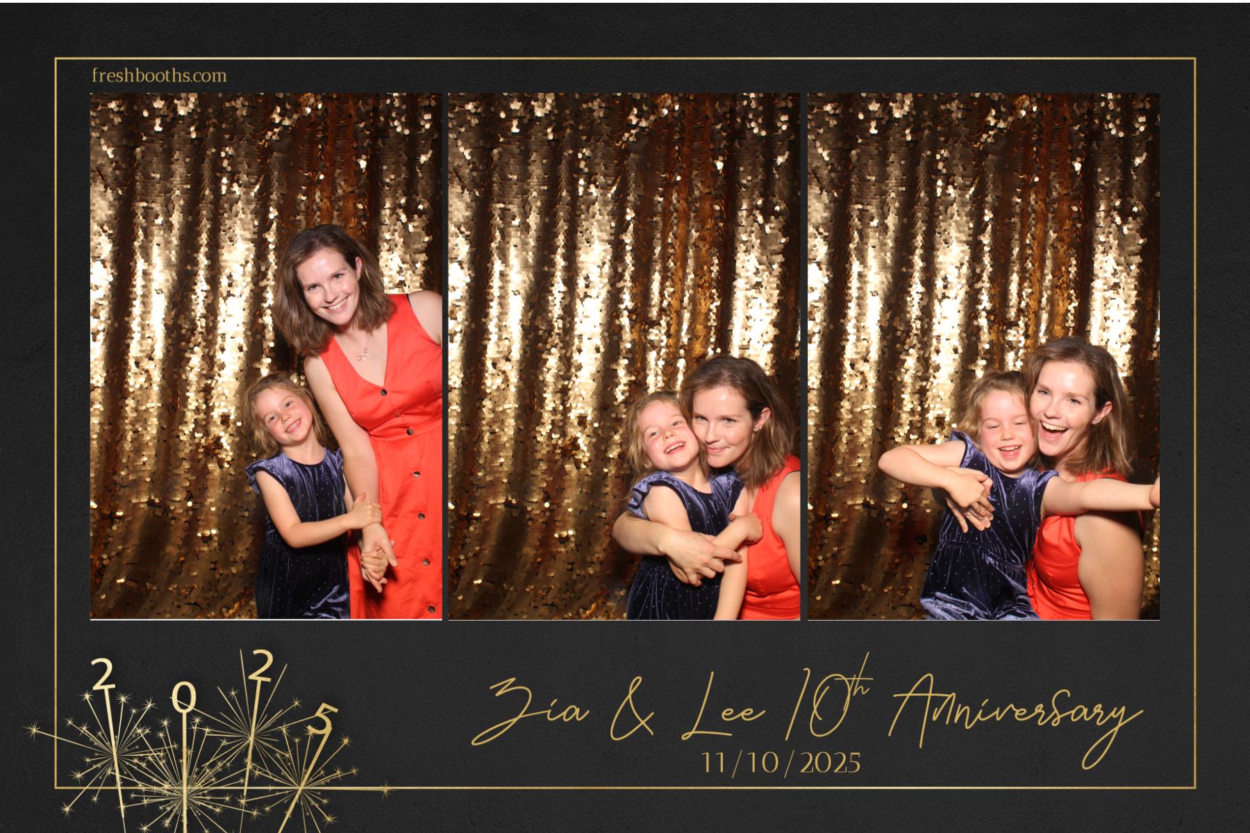 Zia & Lee 10 Year Wedding Anniversary  | View more photos from the event at gallery.freshbooths.com/u/FreshBooths/Zia-Lee-10-Year-Wedding-Anniversary