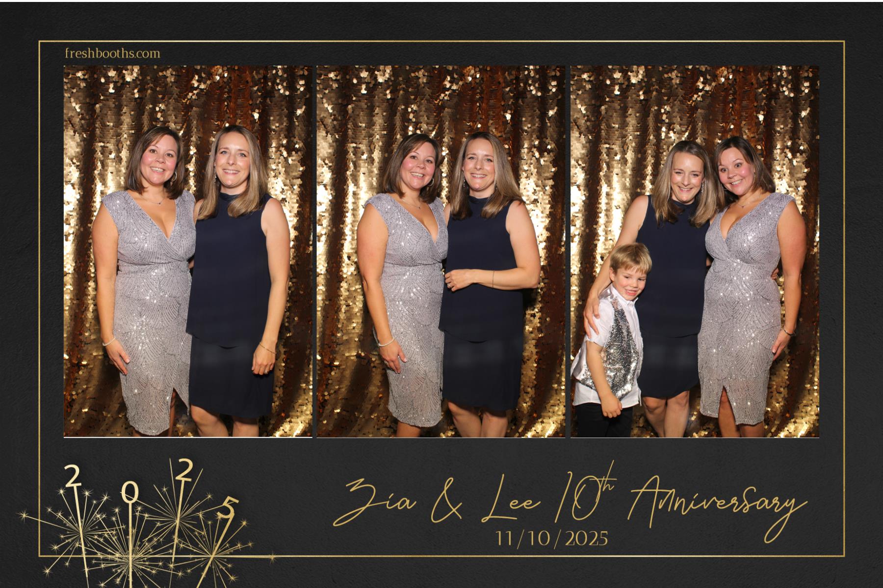 Zia & Lee 10 Year Wedding Anniversary  | View more photos from the event at gallery.freshbooths.com/u/FreshBooths/Zia-Lee-10-Year-Wedding-Anniversary