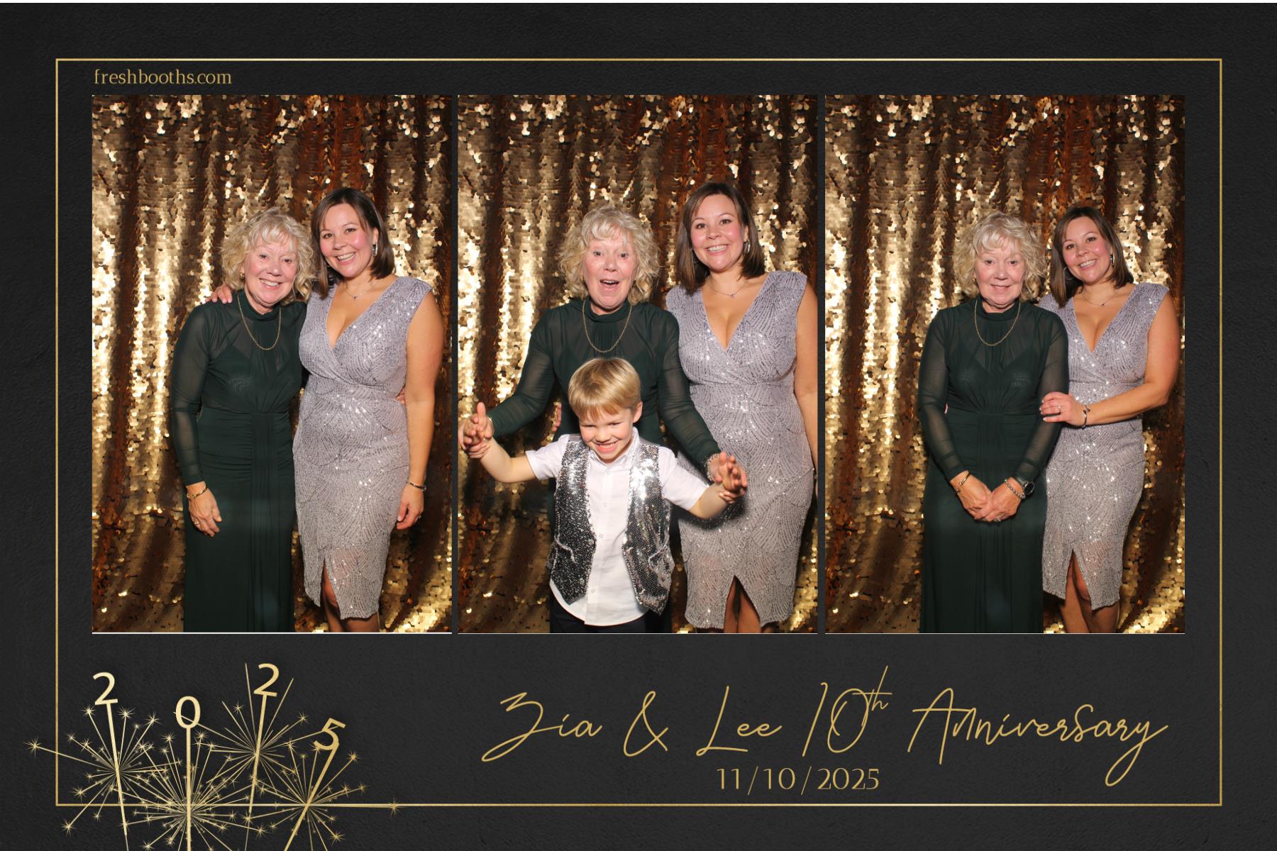 Zia & Lee 10 Year Wedding Anniversary  | View more photos from the event at gallery.freshbooths.com/u/FreshBooths/Zia-Lee-10-Year-Wedding-Anniversary