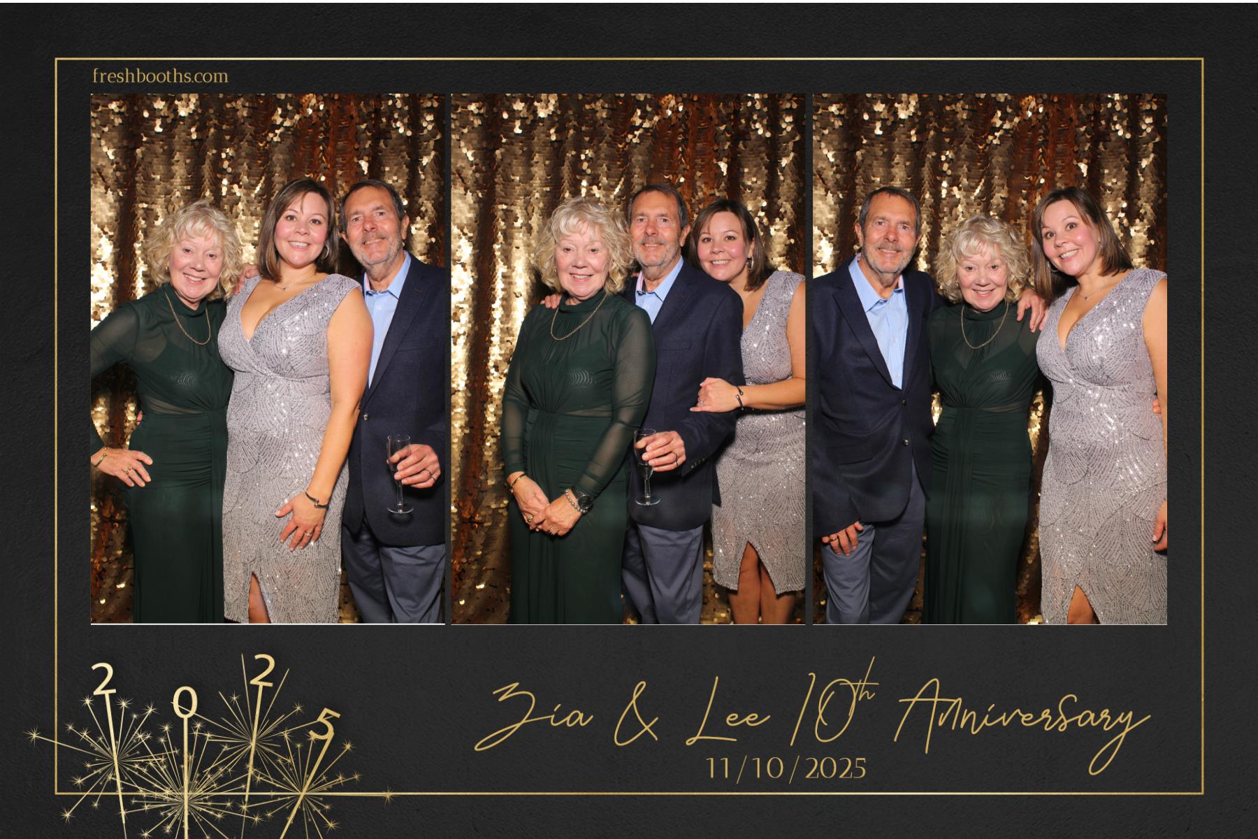 Zia & Lee 10 Year Wedding Anniversary  | View more photos from the event at gallery.freshbooths.com/u/FreshBooths/Zia-Lee-10-Year-Wedding-Anniversary