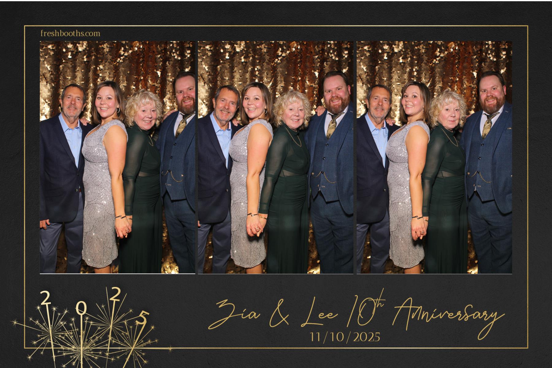 Zia & Lee 10 Year Wedding Anniversary  | View more photos from the event at gallery.freshbooths.com/u/FreshBooths/Zia-Lee-10-Year-Wedding-Anniversary