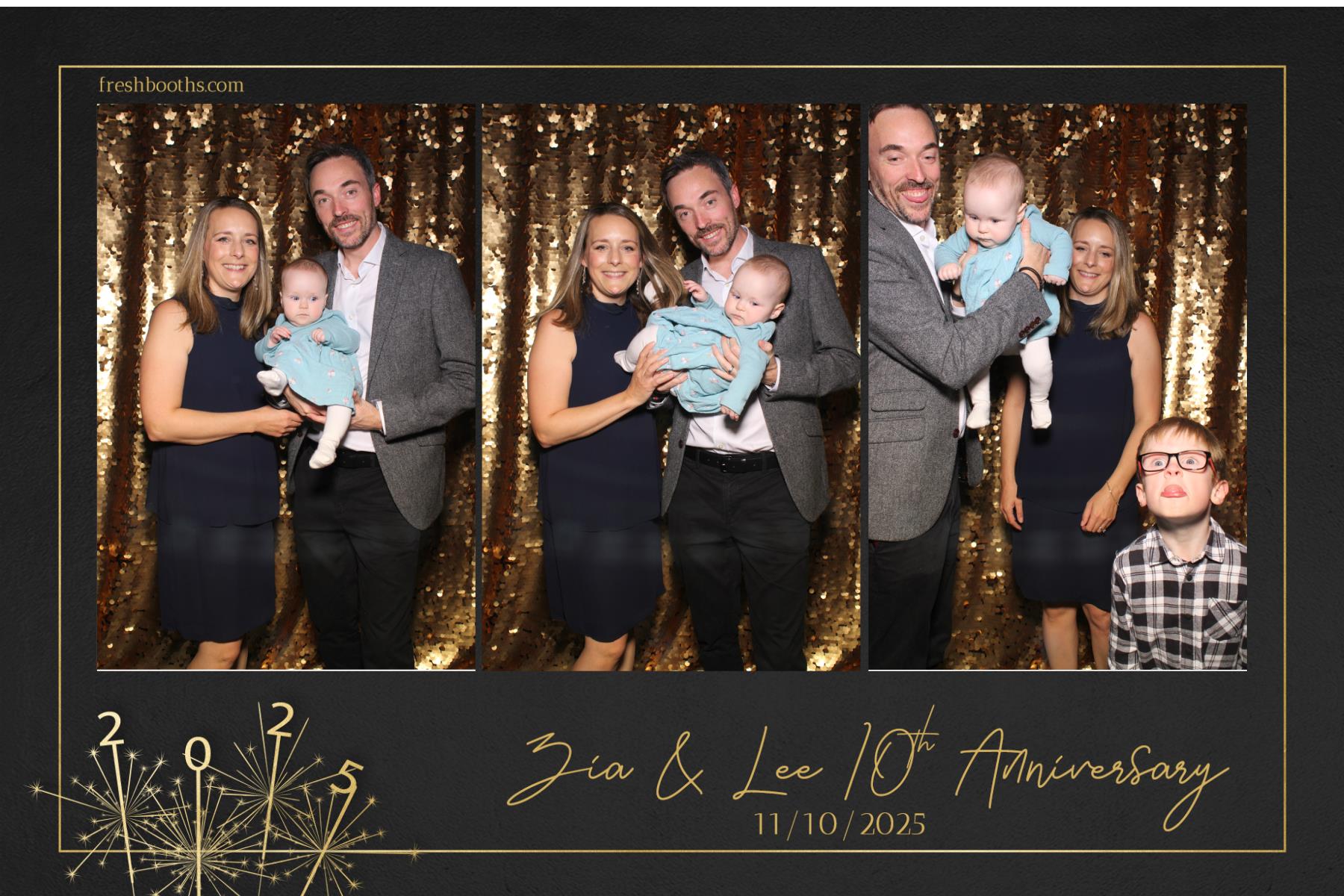 Zia & Lee 10 Year Wedding Anniversary  | View more photos from the event at gallery.freshbooths.com/u/FreshBooths/Zia-Lee-10-Year-Wedding-Anniversary