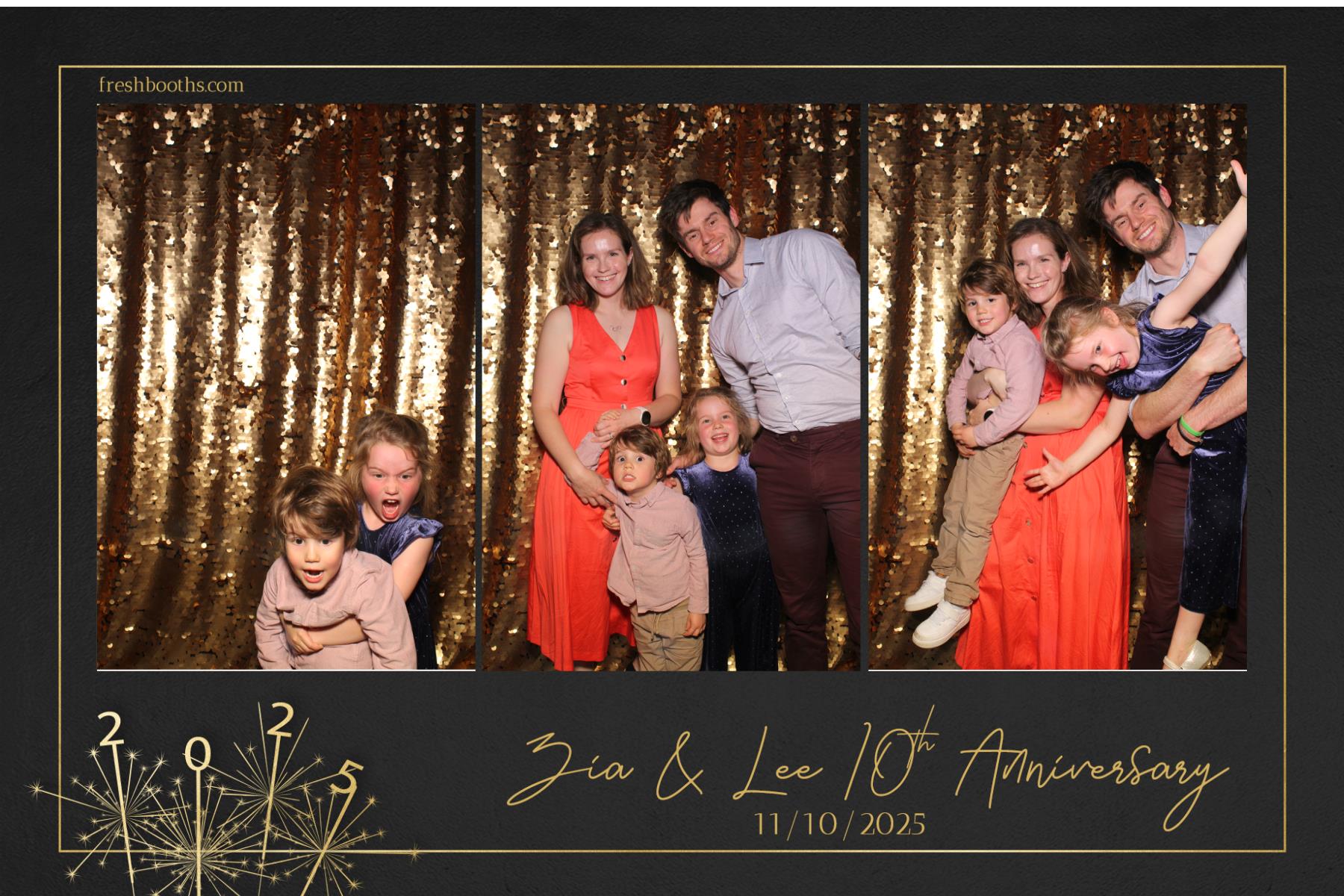 Zia & Lee 10 Year Wedding Anniversary  | View more photos from the event at gallery.freshbooths.com/u/FreshBooths/Zia-Lee-10-Year-Wedding-Anniversary