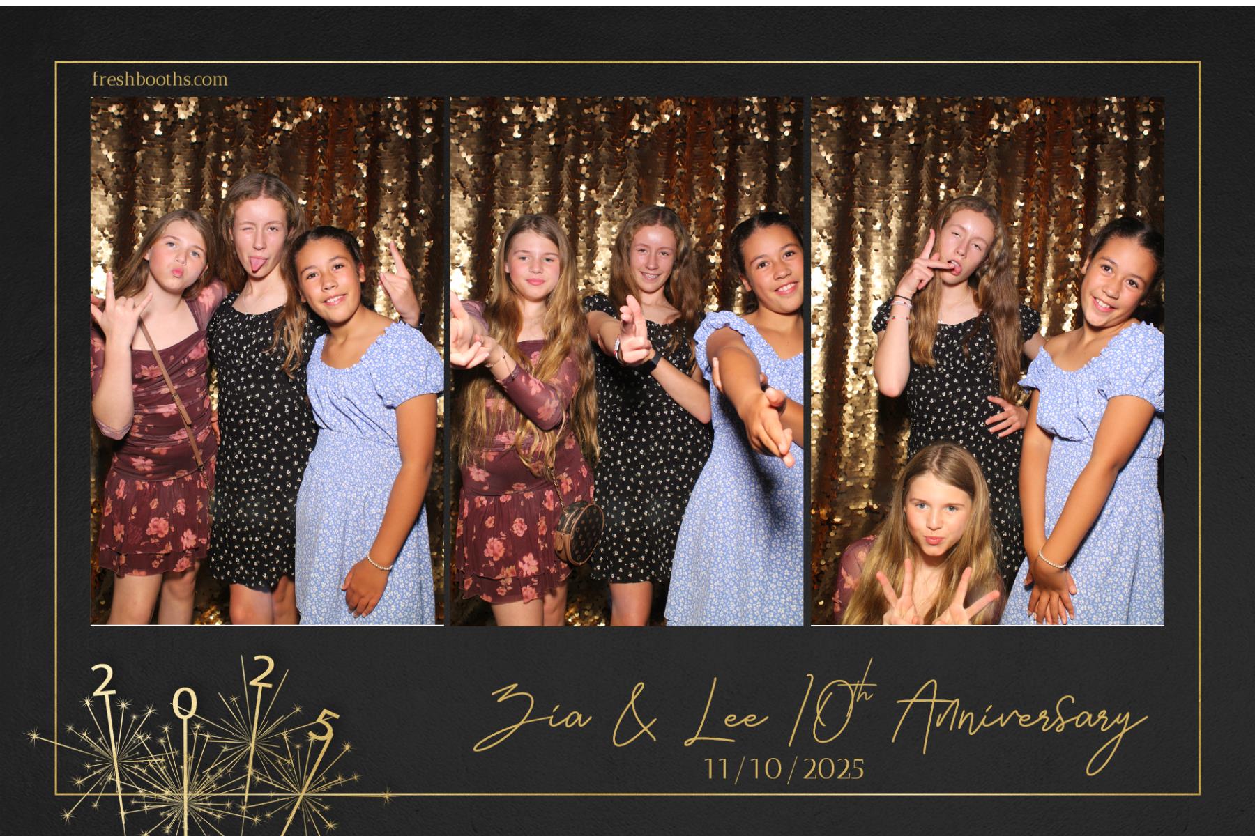 Zia & Lee 10 Year Wedding Anniversary  | View more photos from the event at gallery.freshbooths.com/u/FreshBooths/Zia-Lee-10-Year-Wedding-Anniversary