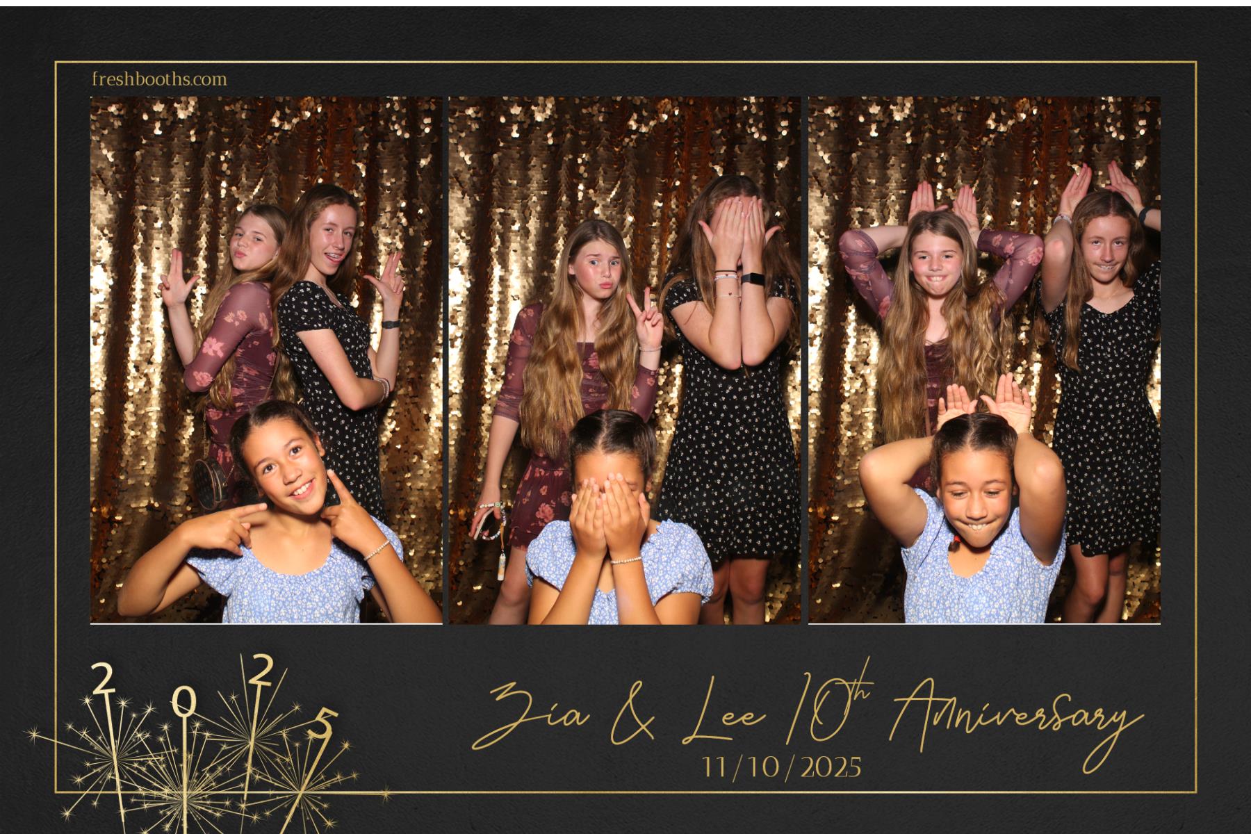 Zia & Lee 10 Year Wedding Anniversary  | View more photos from the event at gallery.freshbooths.com/u/FreshBooths/Zia-Lee-10-Year-Wedding-Anniversary