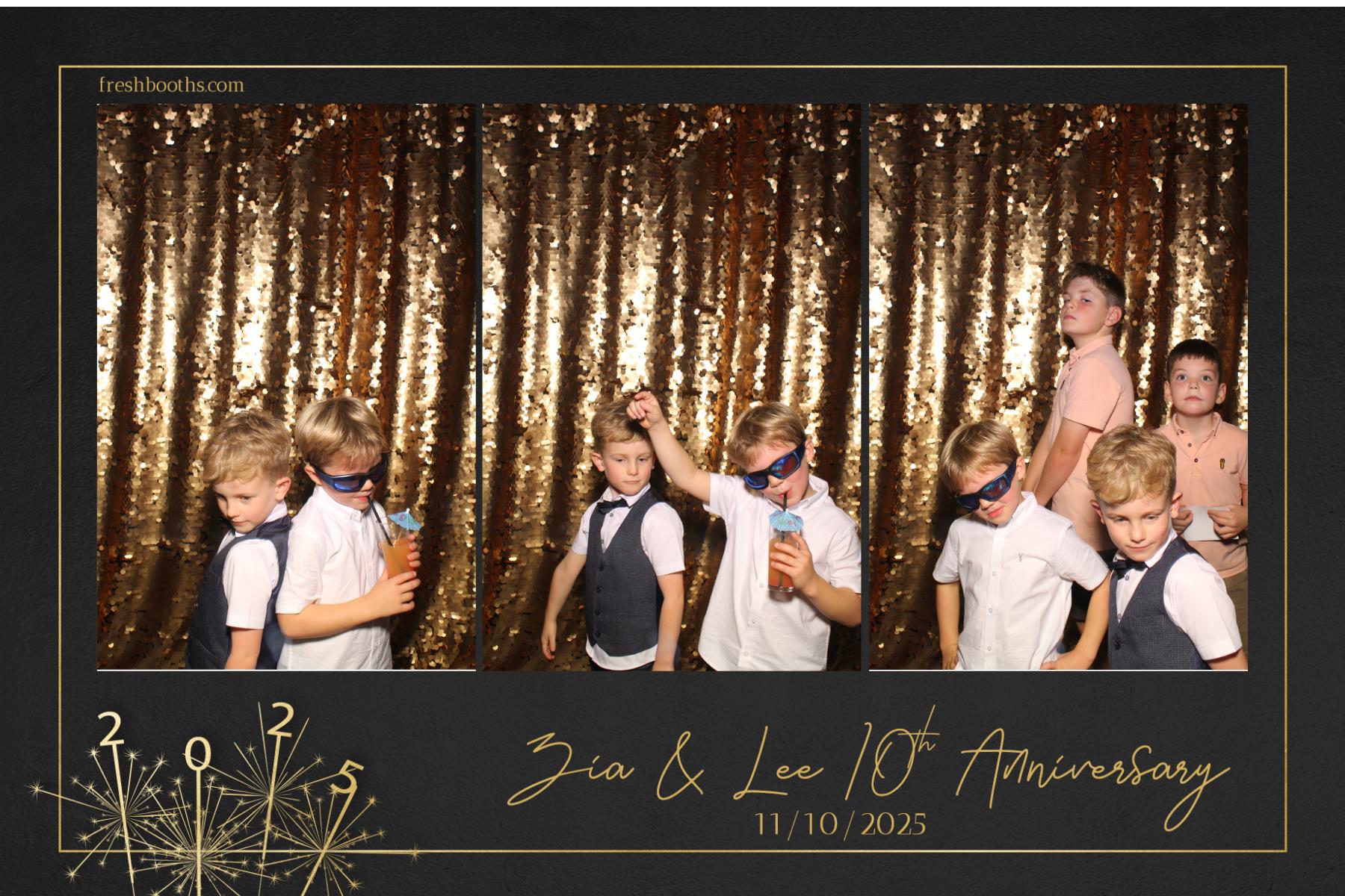 Zia & Lee 10 Year Wedding Anniversary  | View more photos from the event at gallery.freshbooths.com/u/FreshBooths/Zia-Lee-10-Year-Wedding-Anniversary