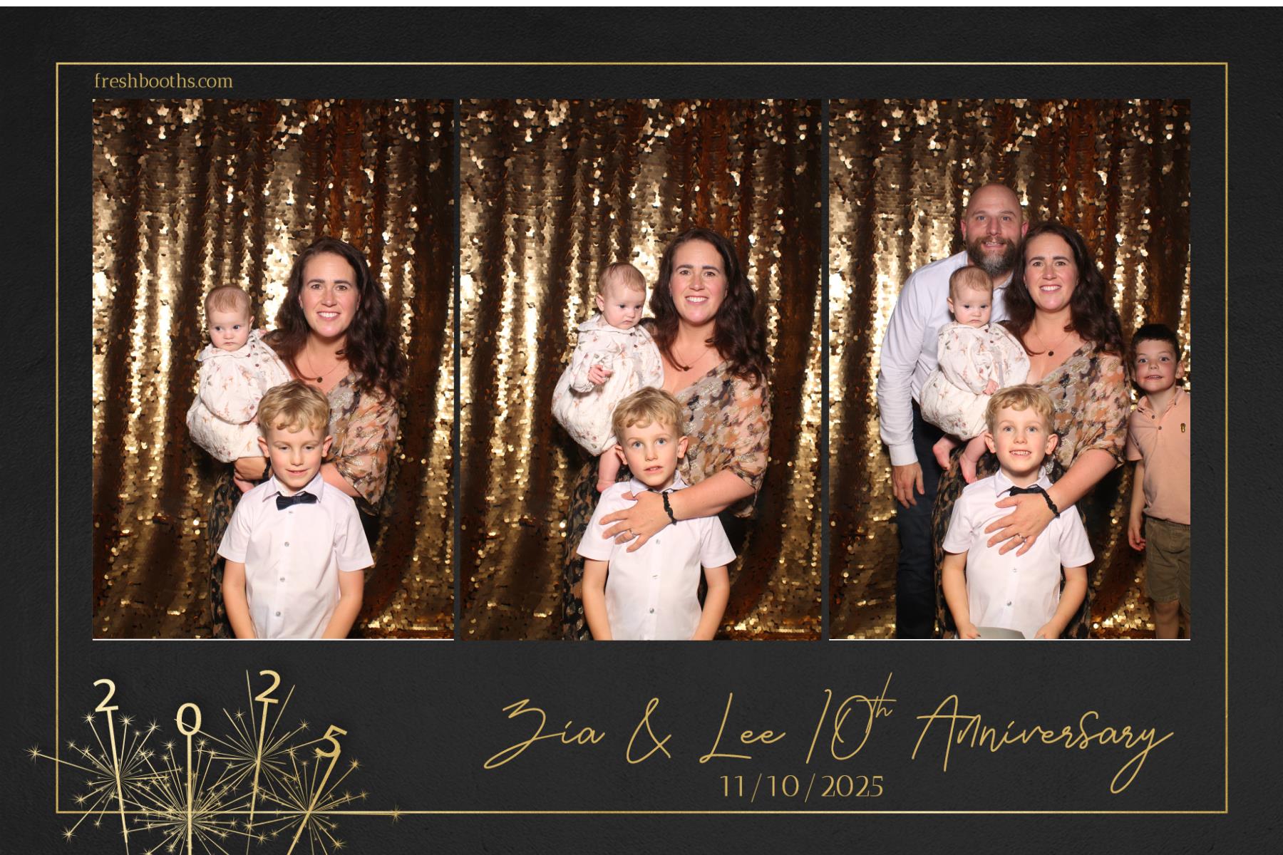 Zia & Lee 10 Year Wedding Anniversary  | View more photos from the event at gallery.freshbooths.com/u/FreshBooths/Zia-Lee-10-Year-Wedding-Anniversary