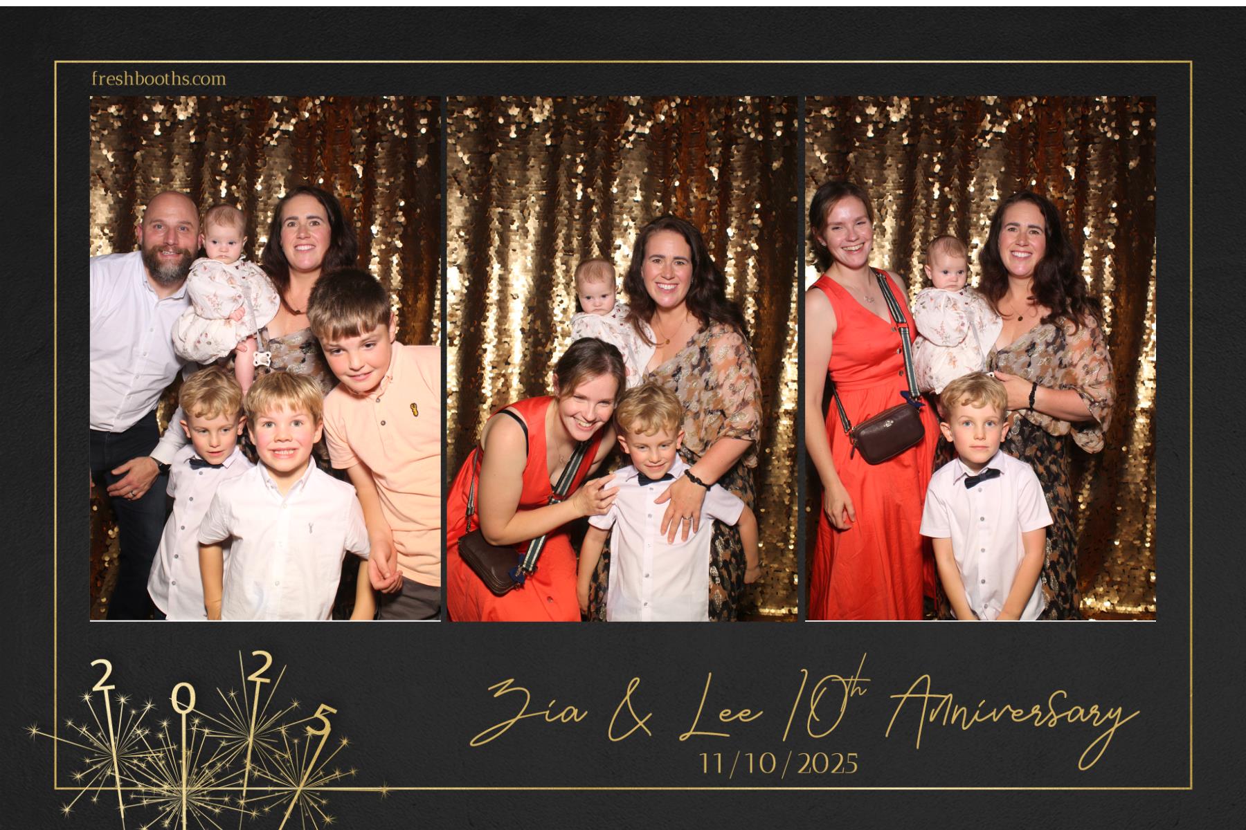 Zia & Lee 10 Year Wedding Anniversary  | View more photos from the event at gallery.freshbooths.com/u/FreshBooths/Zia-Lee-10-Year-Wedding-Anniversary