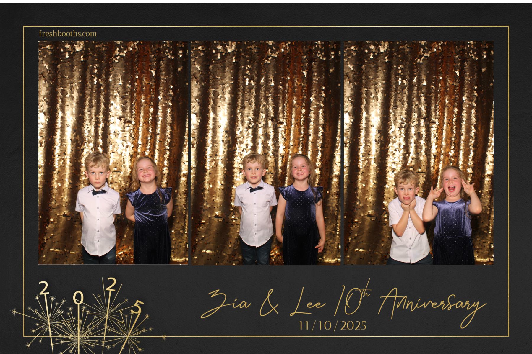 Zia & Lee 10 Year Wedding Anniversary  | View more photos from the event at gallery.freshbooths.com/u/FreshBooths/Zia-Lee-10-Year-Wedding-Anniversary