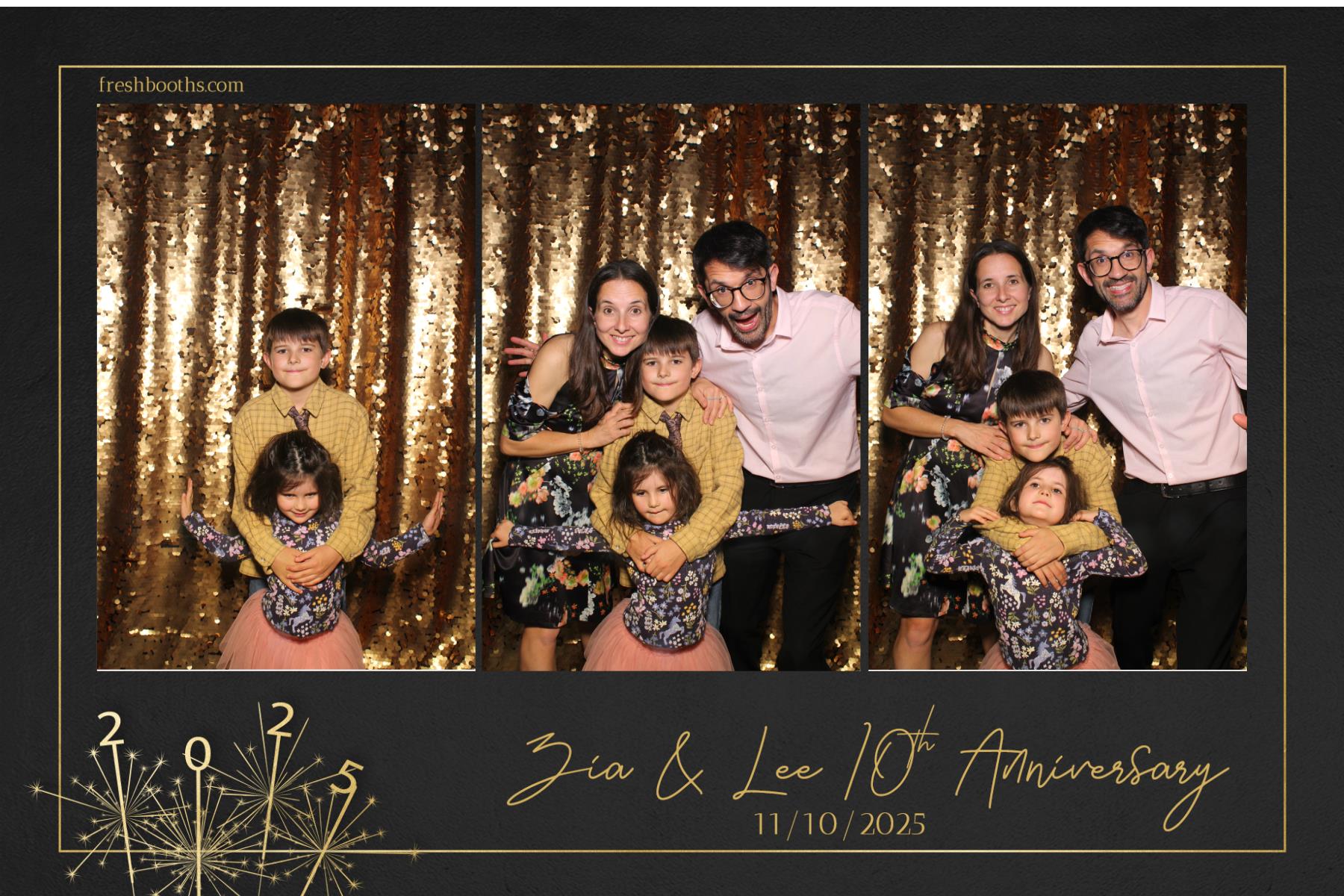 Zia & Lee 10 Year Wedding Anniversary  | View more photos from the event at gallery.freshbooths.com/u/FreshBooths/Zia-Lee-10-Year-Wedding-Anniversary