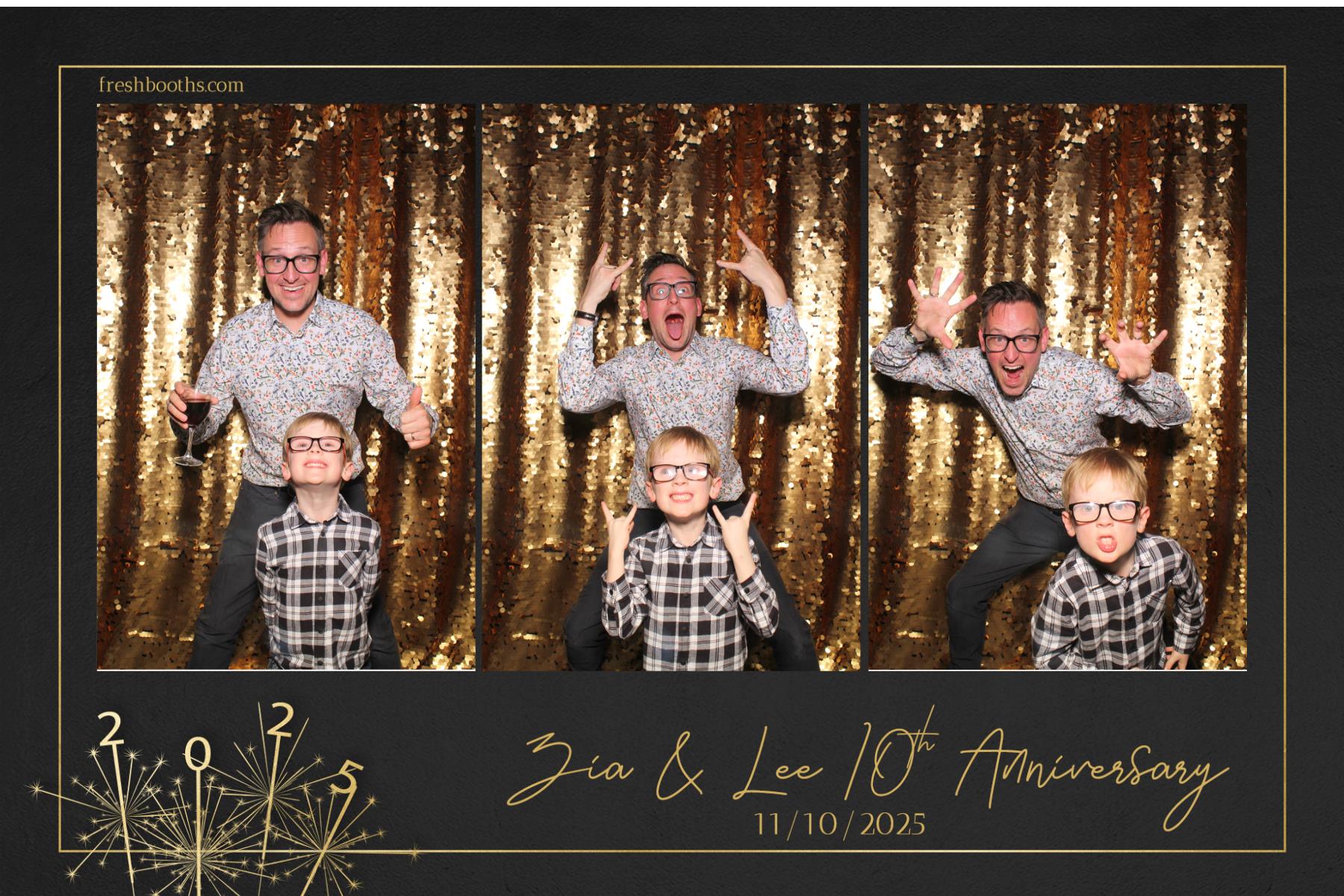 Zia & Lee 10 Year Wedding Anniversary  | View more photos from the event at gallery.freshbooths.com/u/FreshBooths/Zia-Lee-10-Year-Wedding-Anniversary