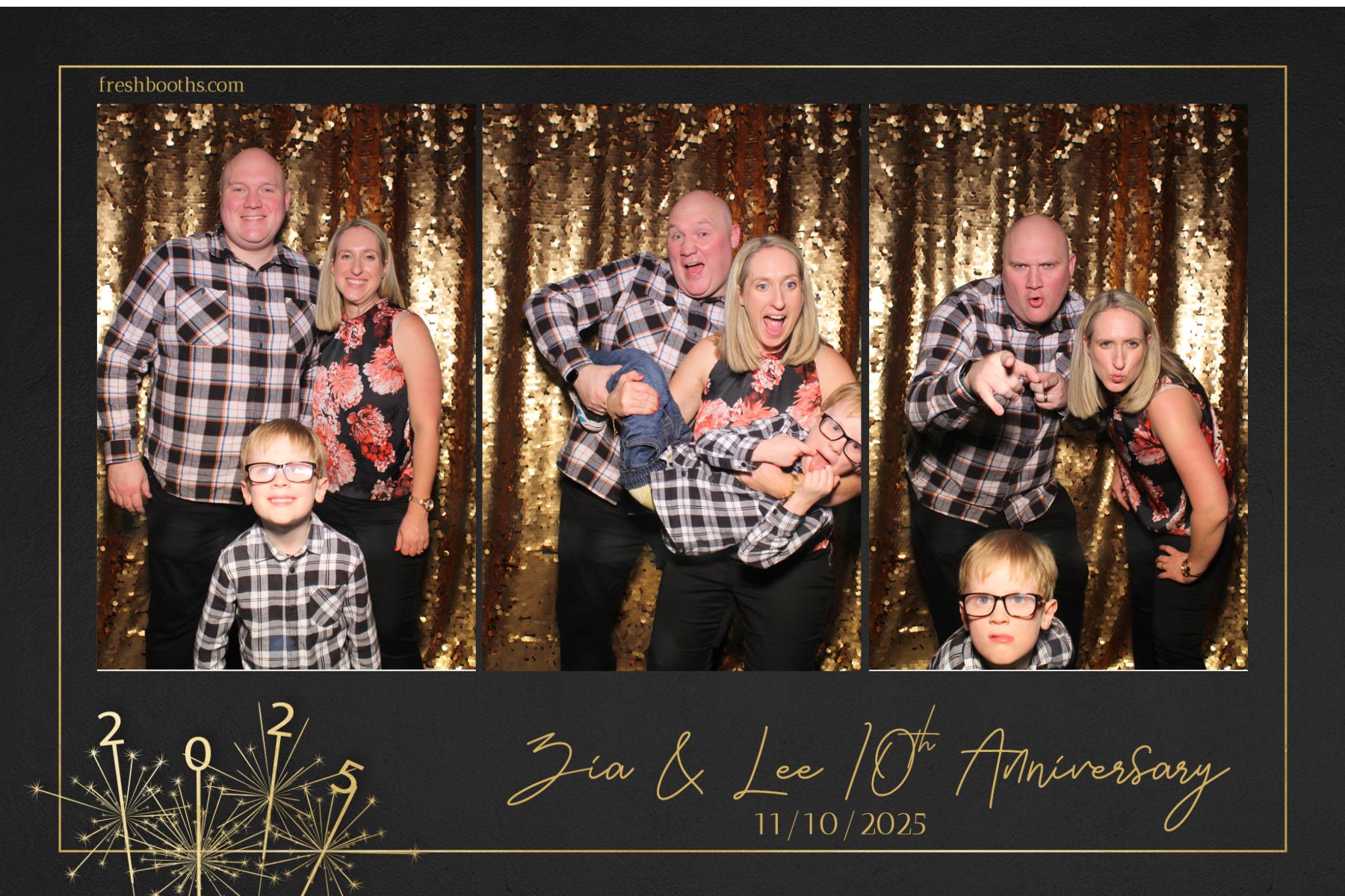 Zia & Lee 10 Year Wedding Anniversary  | View more photos from the event at gallery.freshbooths.com/u/FreshBooths/Zia-Lee-10-Year-Wedding-Anniversary