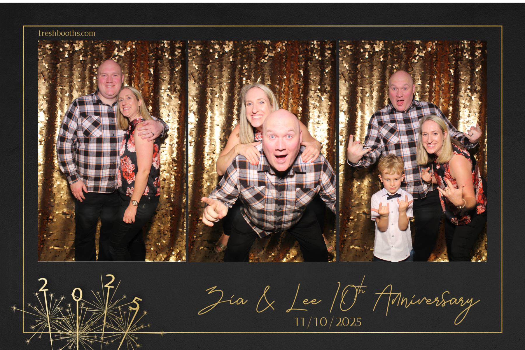 Zia & Lee 10 Year Wedding Anniversary  | View more photos from the event at gallery.freshbooths.com/u/FreshBooths/Zia-Lee-10-Year-Wedding-Anniversary