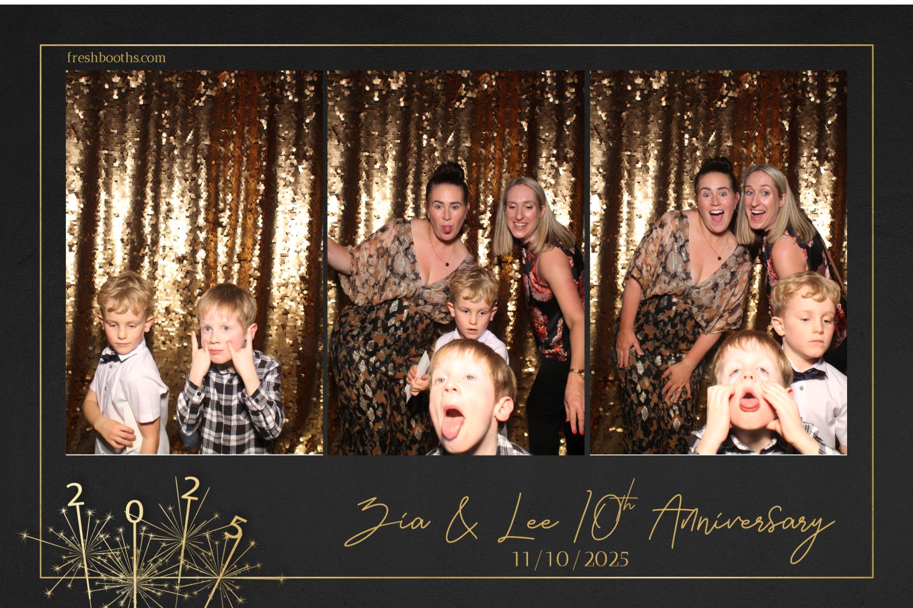 Zia & Lee 10 Year Wedding Anniversary  | View more photos from the event at gallery.freshbooths.com/u/FreshBooths/Zia-Lee-10-Year-Wedding-Anniversary