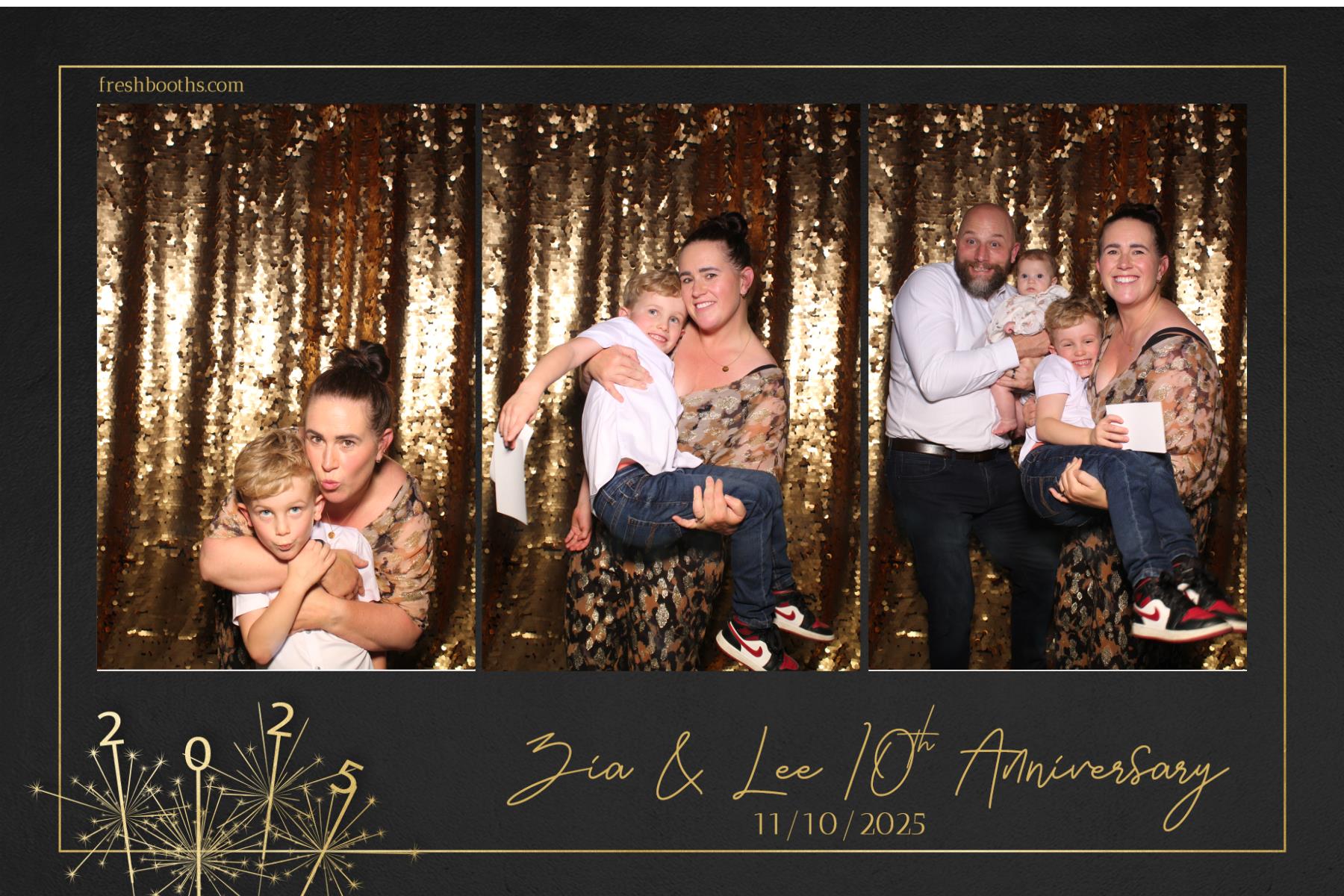 Zia & Lee 10 Year Wedding Anniversary  | View more photos from the event at gallery.freshbooths.com/u/FreshBooths/Zia-Lee-10-Year-Wedding-Anniversary