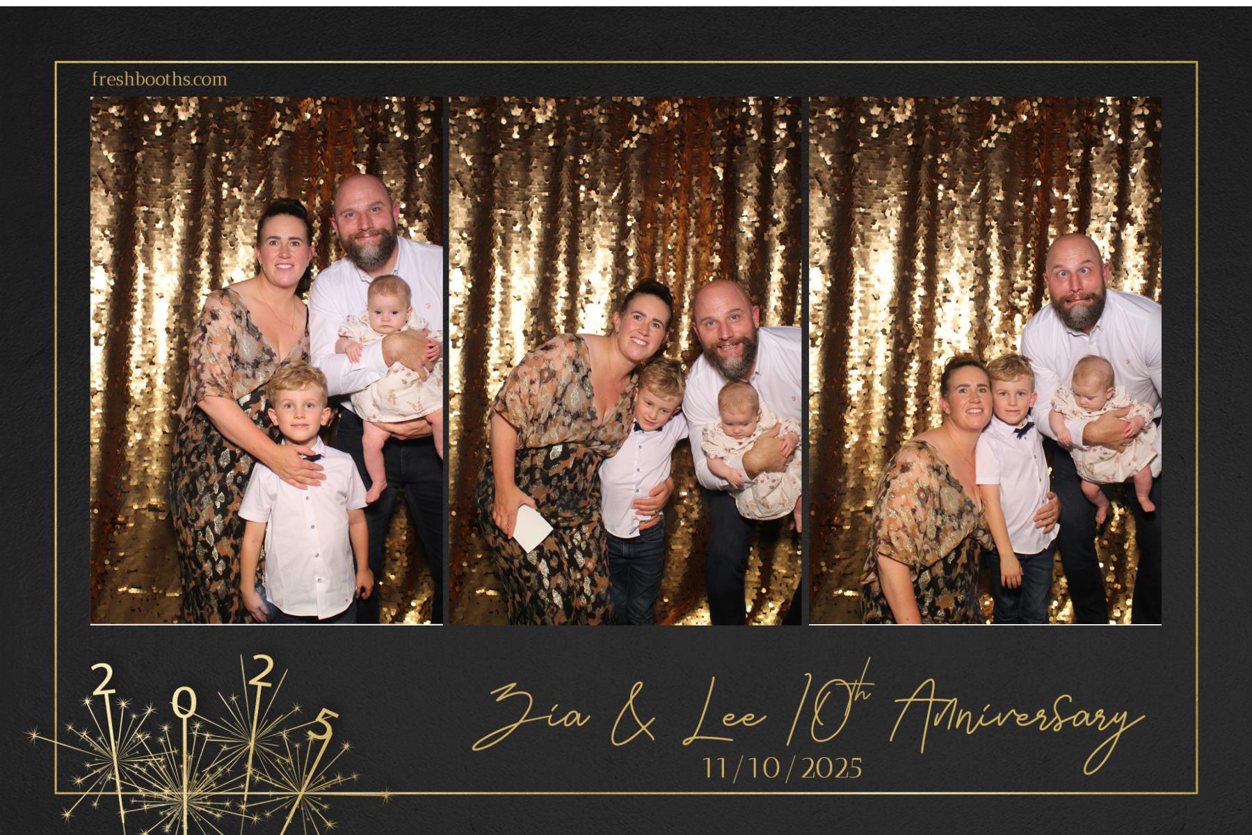 Zia & Lee 10 Year Wedding Anniversary  | View more photos from the event at gallery.freshbooths.com/u/FreshBooths/Zia-Lee-10-Year-Wedding-Anniversary