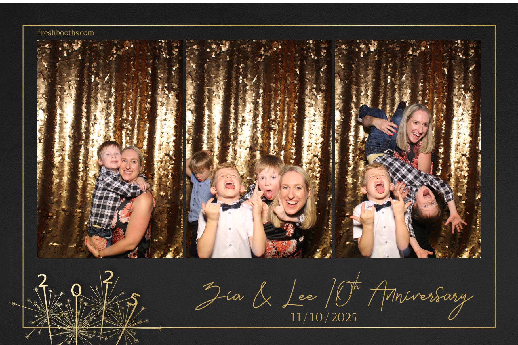 Zia & Lee 10 Year Wedding Anniversary  | View more photos from the event at gallery.freshbooths.com/u/FreshBooths/Zia-Lee-10-Year-Wedding-Anniversary