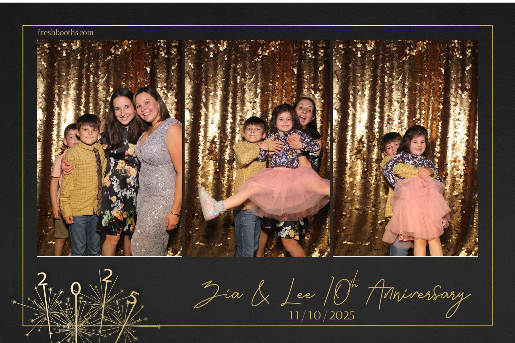 Zia & Lee 10 Year Wedding Anniversary  | View more photos from the event at gallery.freshbooths.com/u/FreshBooths/Zia-Lee-10-Year-Wedding-Anniversary