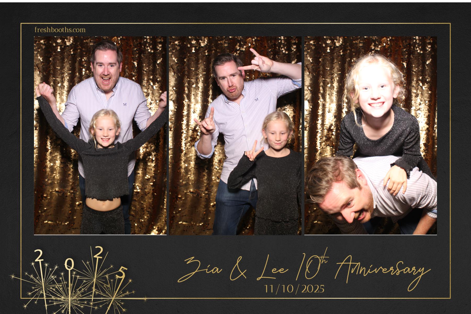 Zia & Lee 10 Year Wedding Anniversary  | View more photos from the event at gallery.freshbooths.com/u/FreshBooths/Zia-Lee-10-Year-Wedding-Anniversary