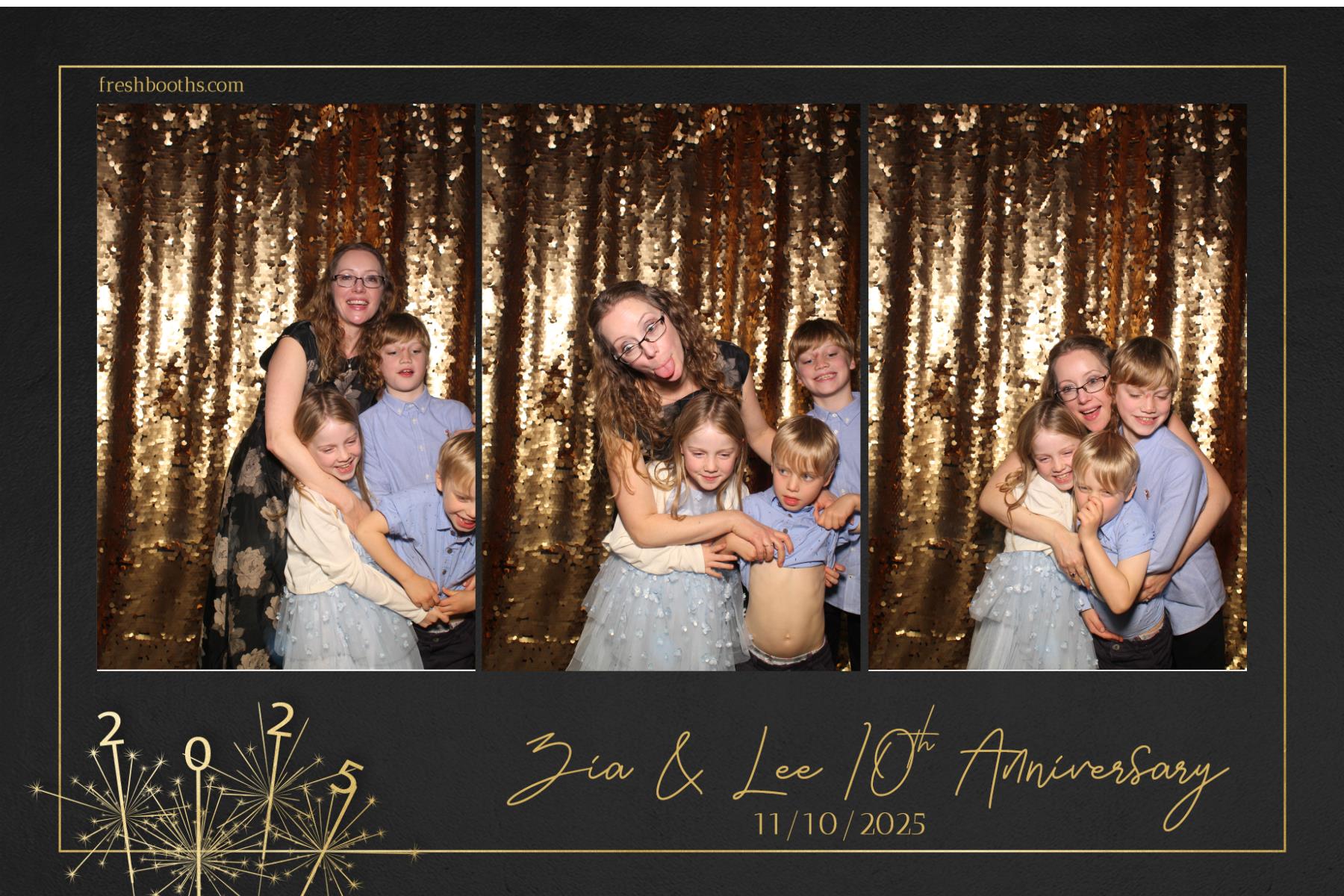 Zia & Lee 10 Year Wedding Anniversary  | View more photos from the event at gallery.freshbooths.com/u/FreshBooths/Zia-Lee-10-Year-Wedding-Anniversary