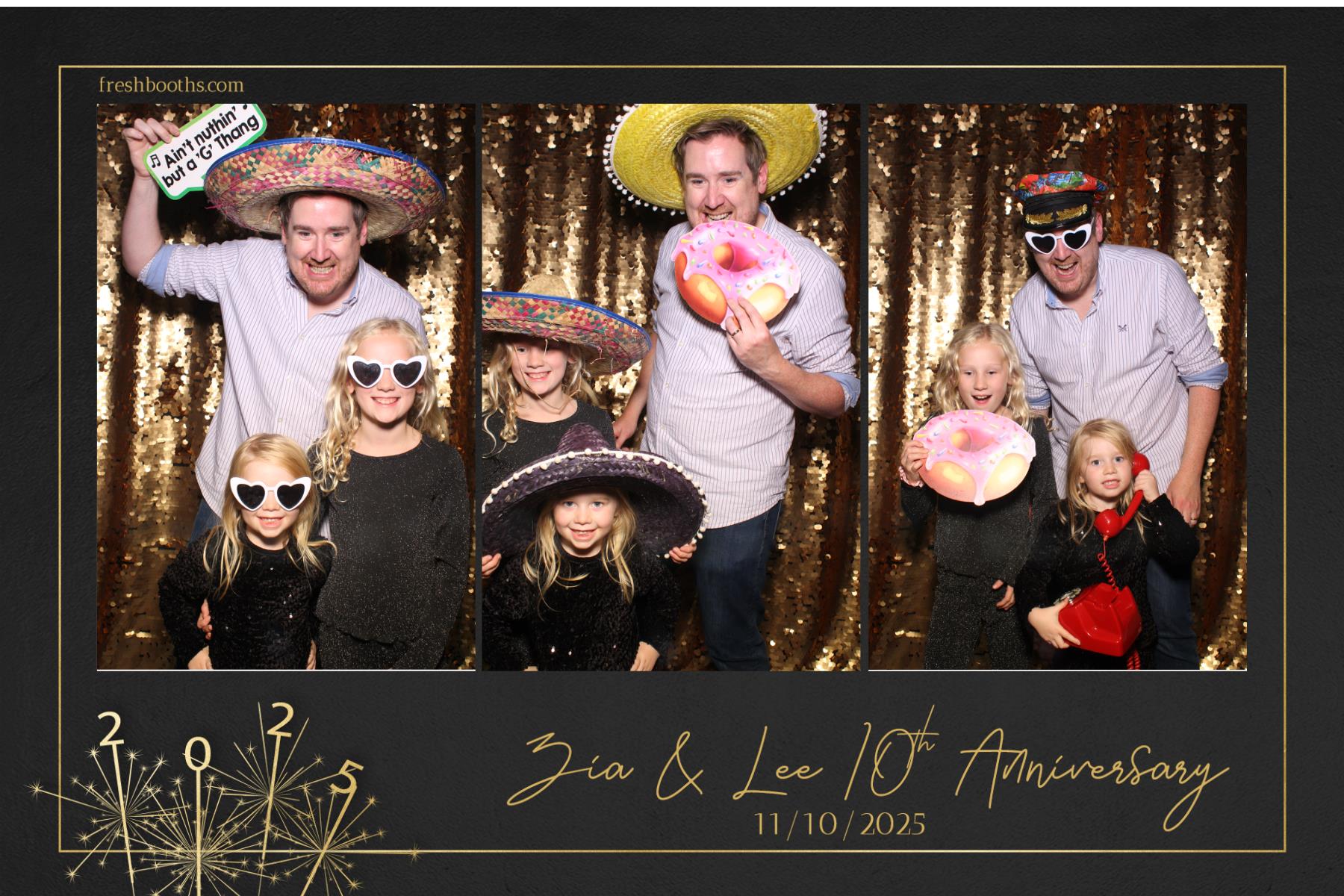 Zia & Lee 10 Year Wedding Anniversary  | View more photos from the event at gallery.freshbooths.com/u/FreshBooths/Zia-Lee-10-Year-Wedding-Anniversary