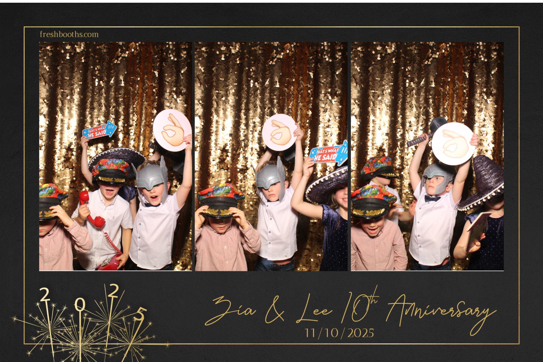 Zia & Lee 10 Year Wedding Anniversary  | View more photos from the event at gallery.freshbooths.com/u/FreshBooths/Zia-Lee-10-Year-Wedding-Anniversary
