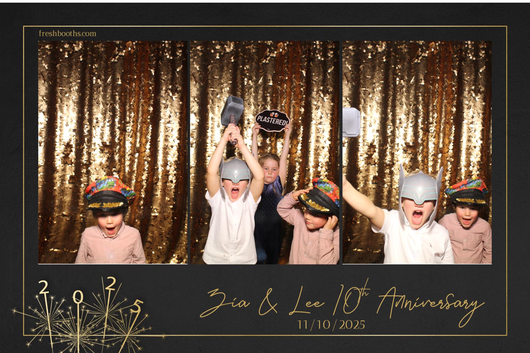 Zia & Lee 10 Year Wedding Anniversary  | View more photos from the event at gallery.freshbooths.com/u/FreshBooths/Zia-Lee-10-Year-Wedding-Anniversary