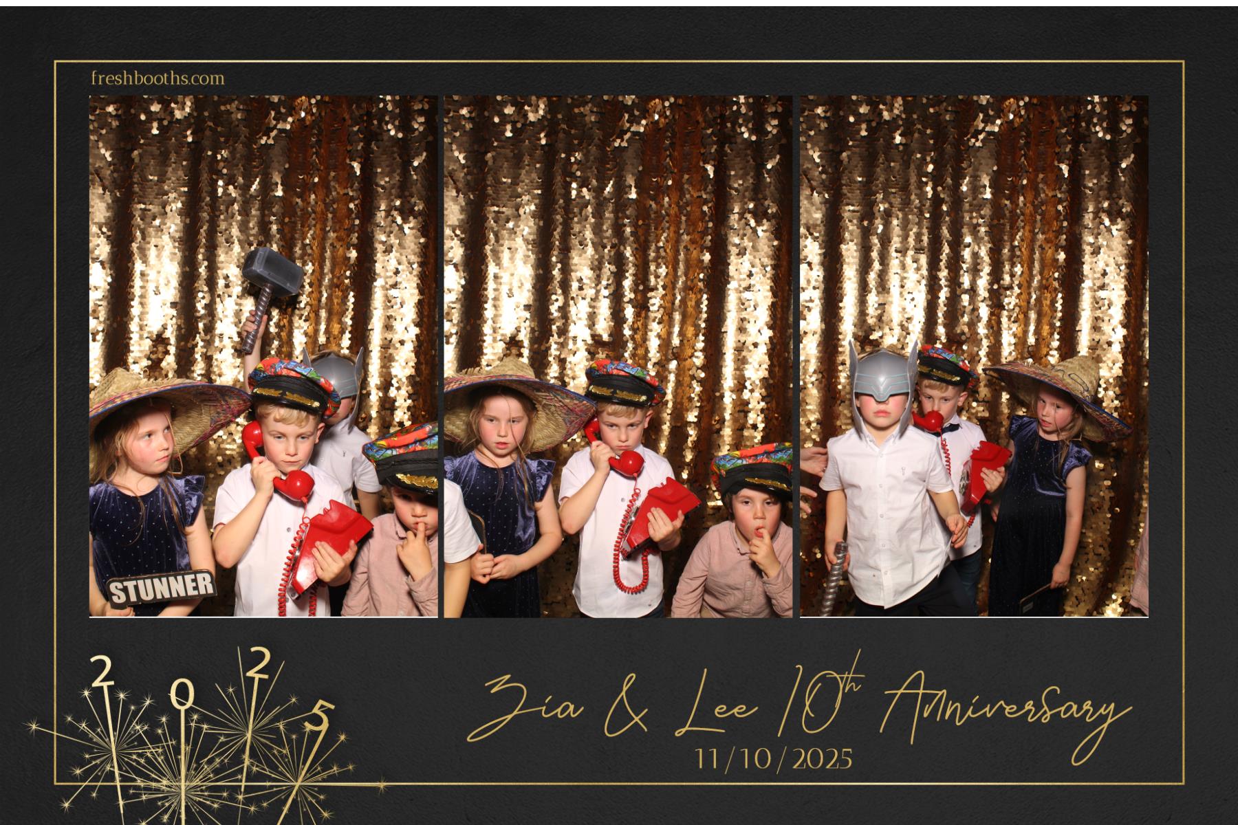 Zia & Lee 10 Year Wedding Anniversary  | View more photos from the event at gallery.freshbooths.com/u/FreshBooths/Zia-Lee-10-Year-Wedding-Anniversary