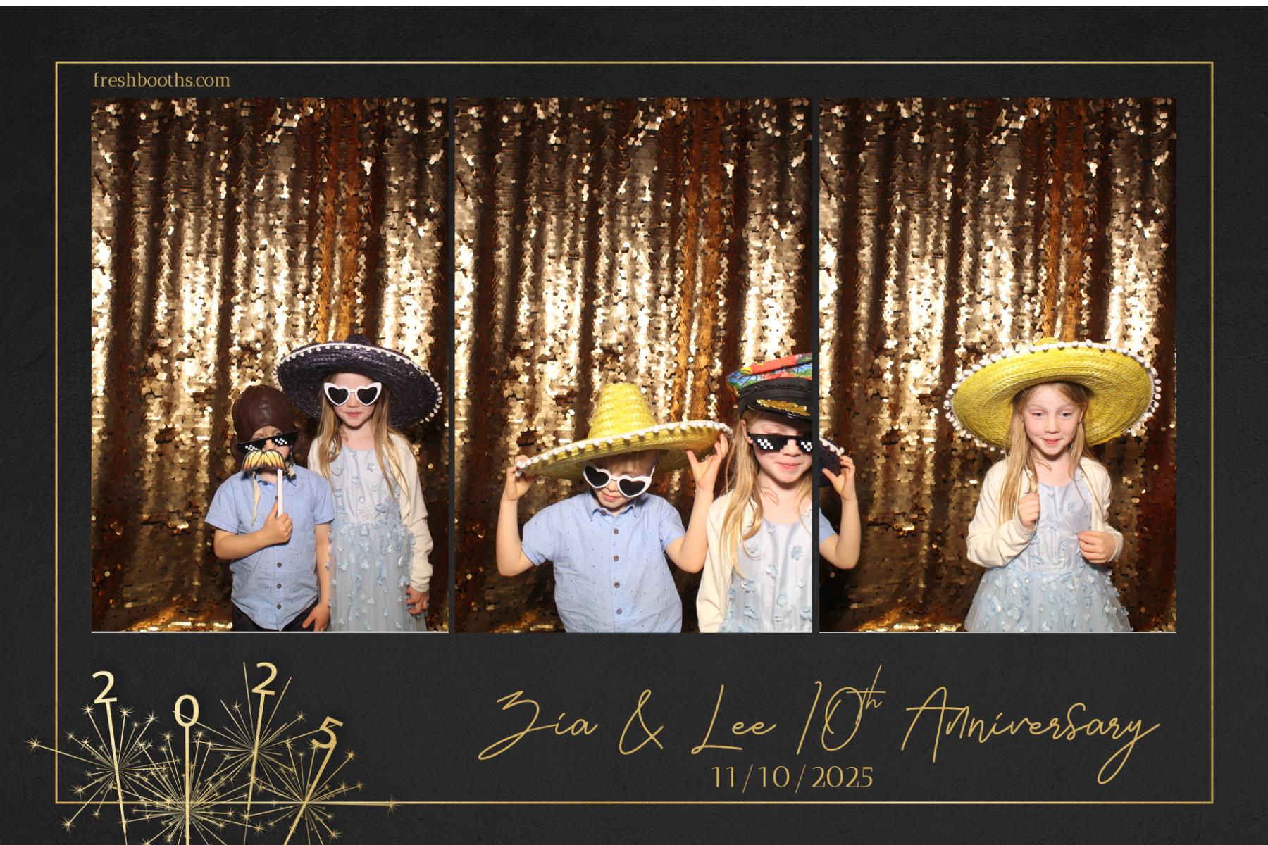 Zia & Lee 10 Year Wedding Anniversary  | View more photos from the event at gallery.freshbooths.com/u/FreshBooths/Zia-Lee-10-Year-Wedding-Anniversary