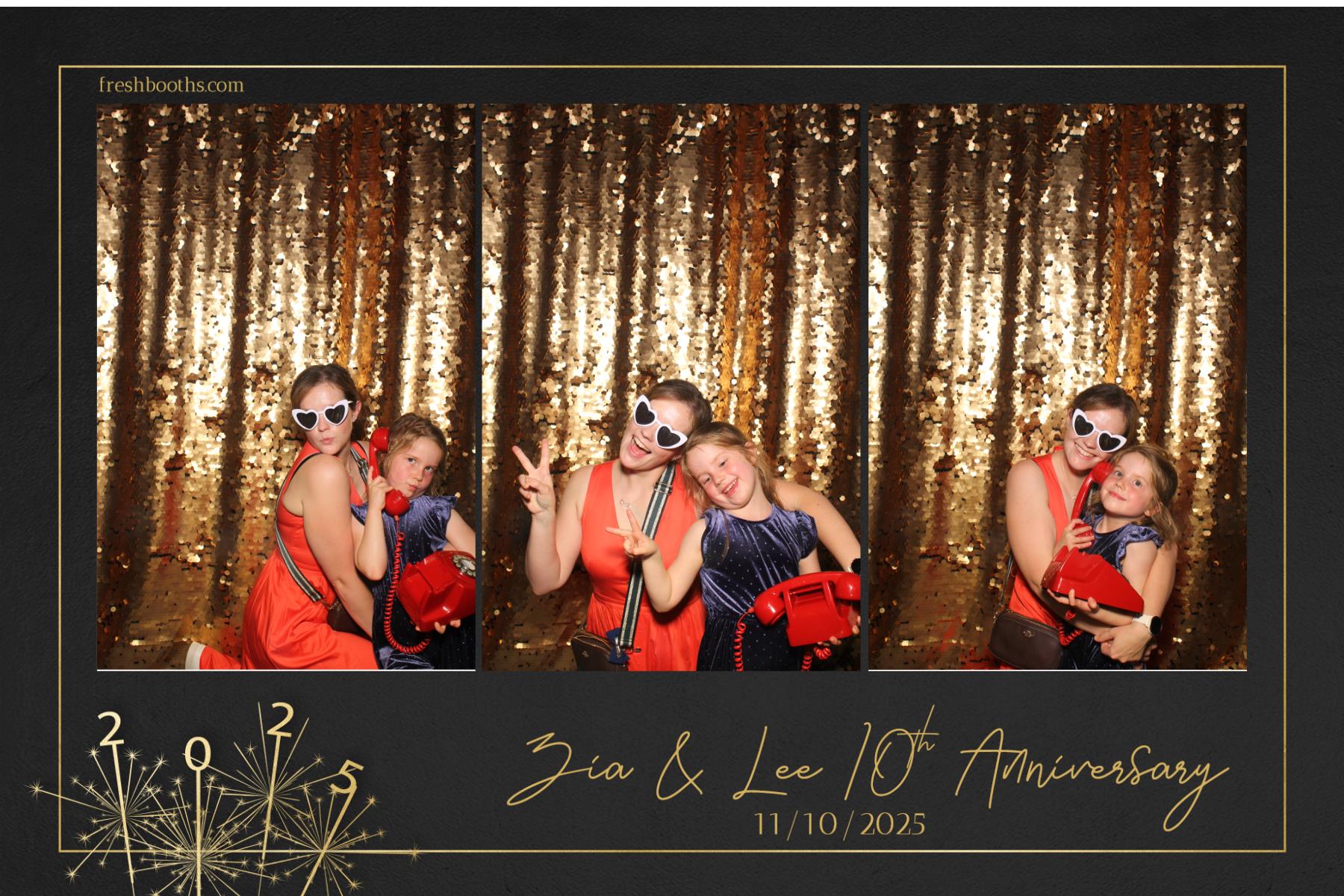 Zia & Lee 10 Year Wedding Anniversary  | View more photos from the event at gallery.freshbooths.com/u/FreshBooths/Zia-Lee-10-Year-Wedding-Anniversary