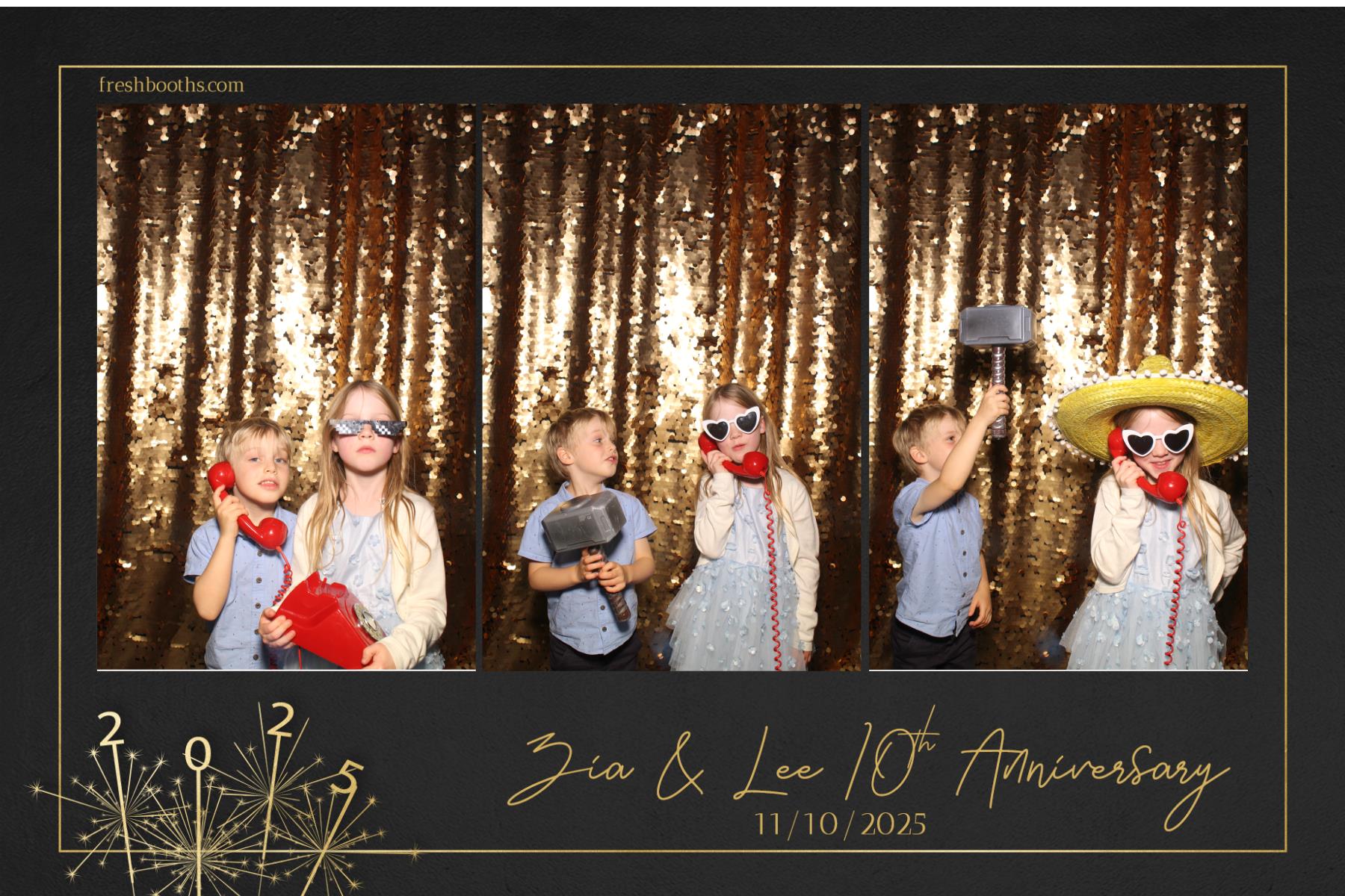 Zia & Lee 10 Year Wedding Anniversary  | View more photos from the event at gallery.freshbooths.com/u/FreshBooths/Zia-Lee-10-Year-Wedding-Anniversary