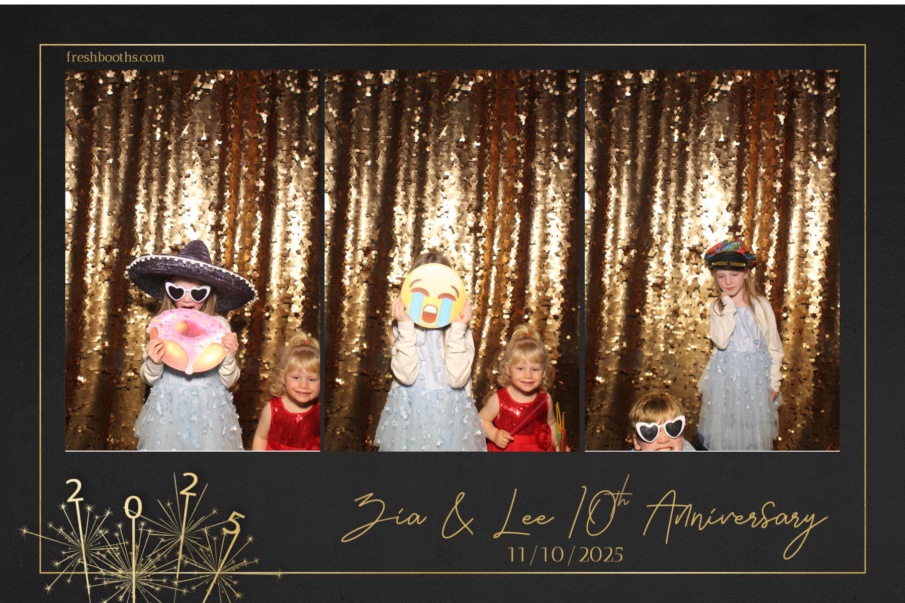 Zia & Lee 10 Year Wedding Anniversary  | View more photos from the event at gallery.freshbooths.com/u/FreshBooths/Zia-Lee-10-Year-Wedding-Anniversary